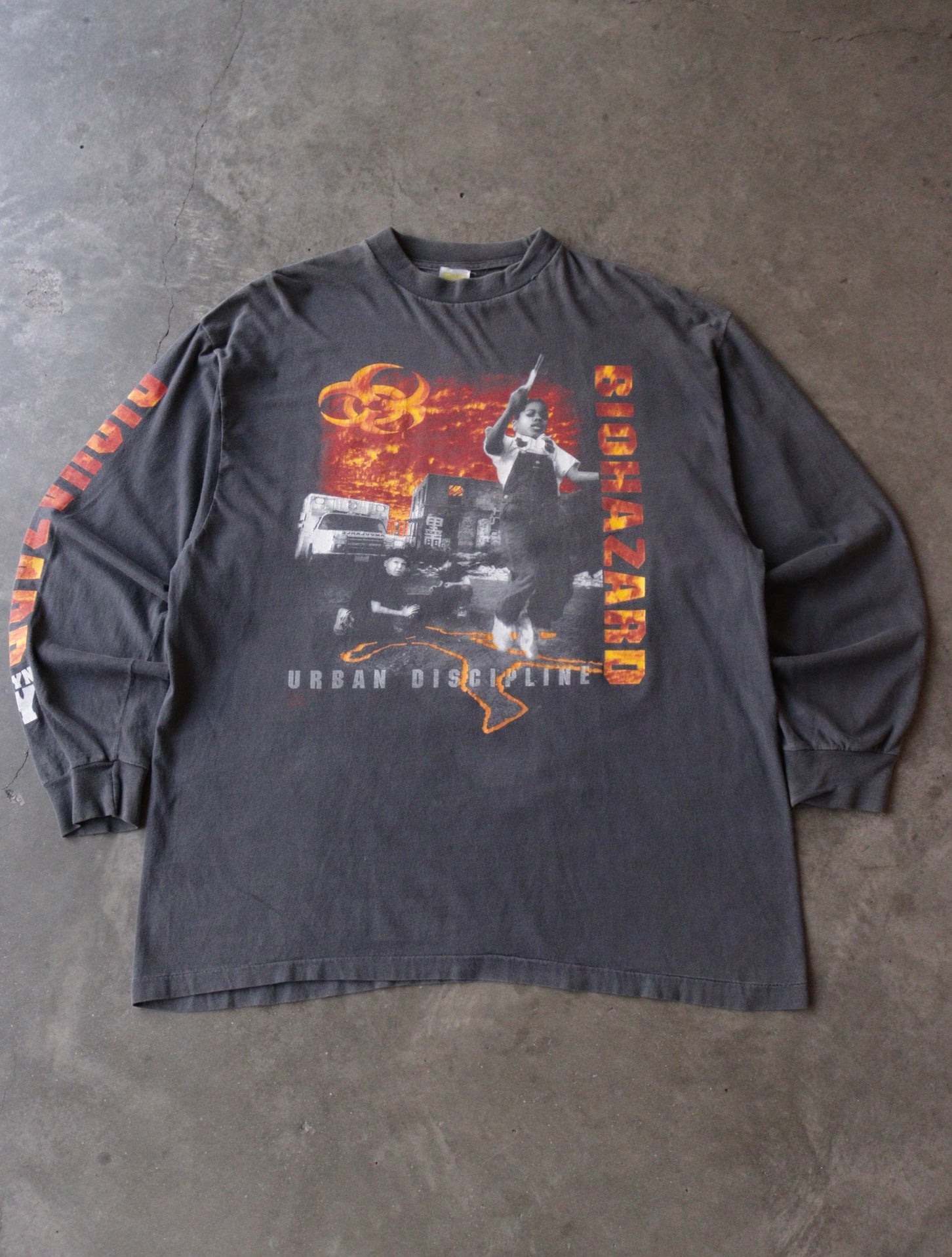 19990S BIOHAZARD URBAN DISCIPLINE BAND TEE – TWO FOLD