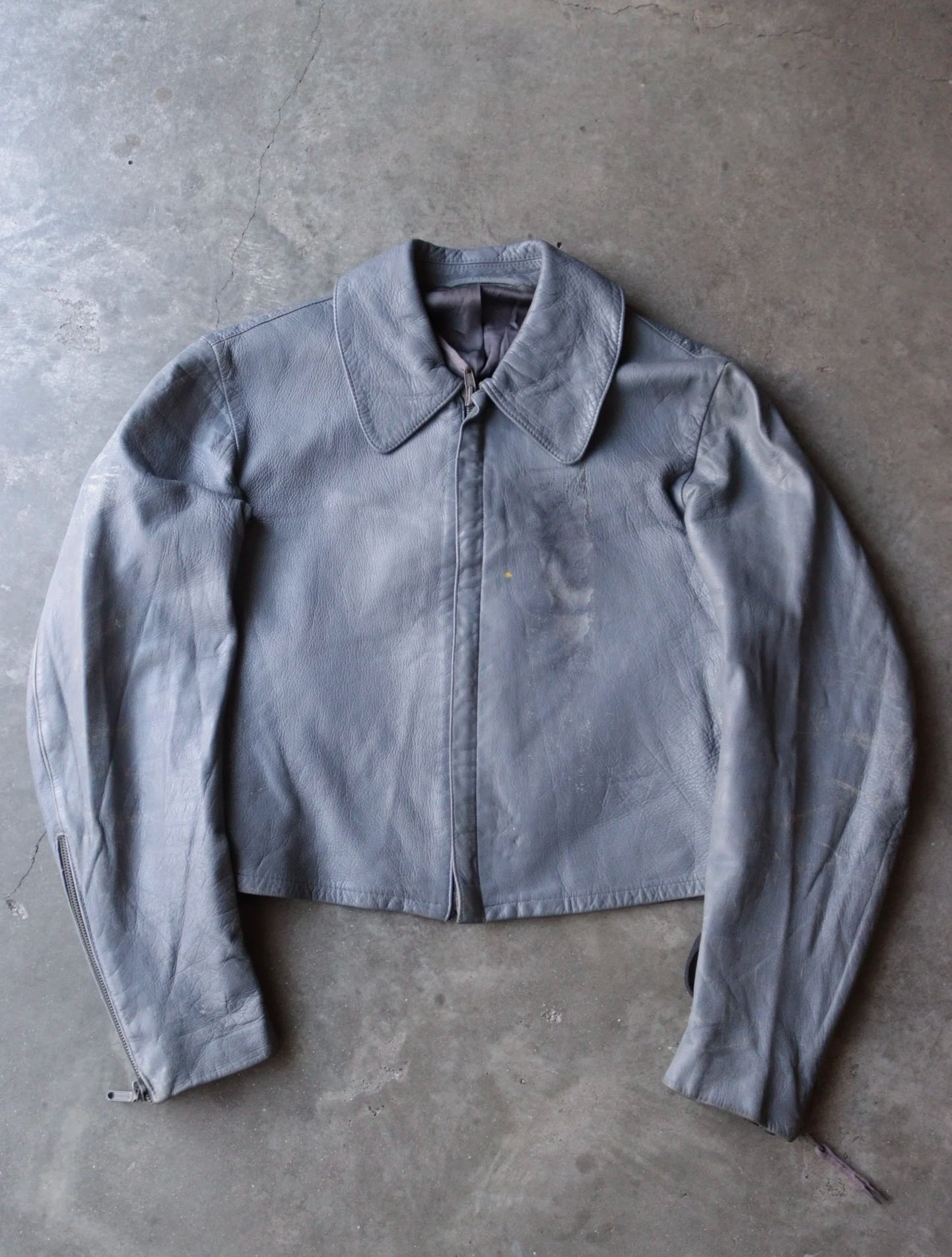 1980S GERMAN SUBMARINE LEATHER JACKET – TWO FOLD