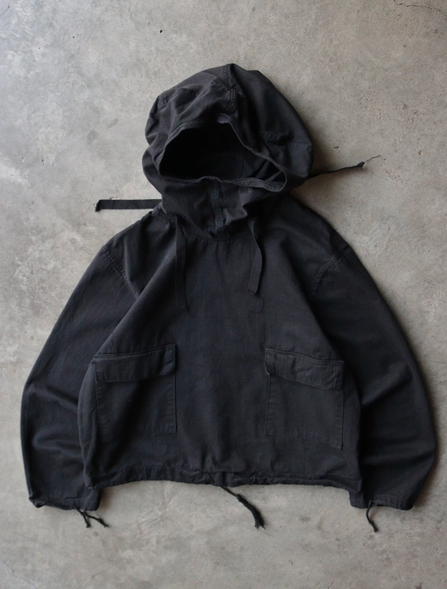 1940S OVERDYED GUNNER SMOCK JACKET – TWO FOLD