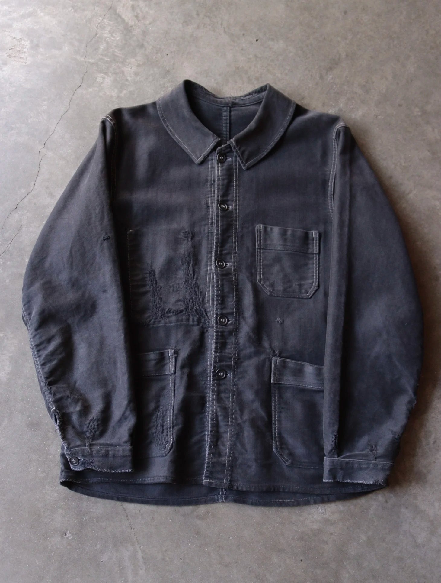 1940S FRENCH MOLESKIN JACKET – TWO FOLD