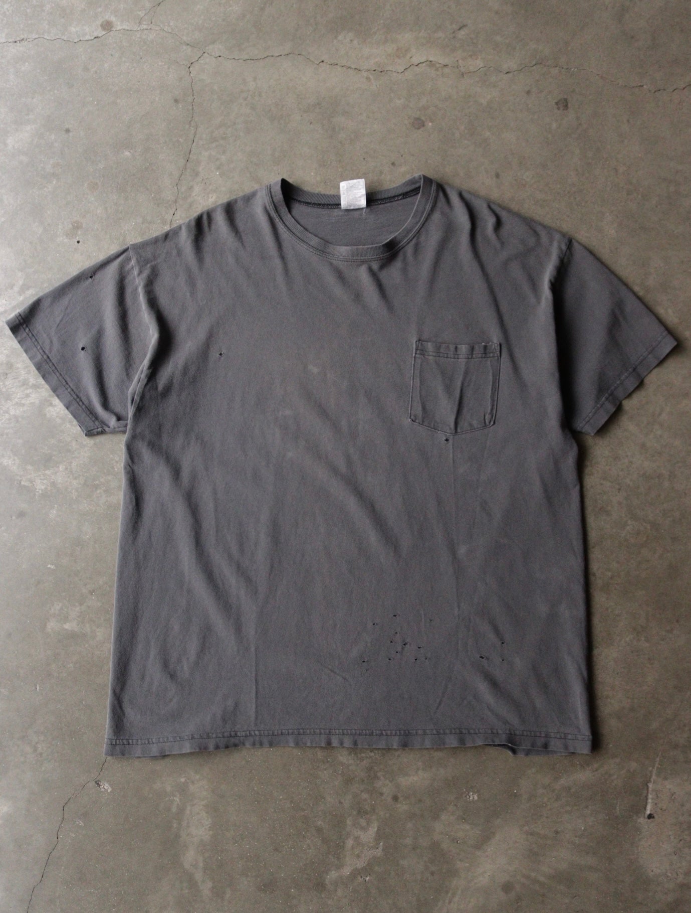 2000S FADED BLANK POCKET TEE – TWO FOLD