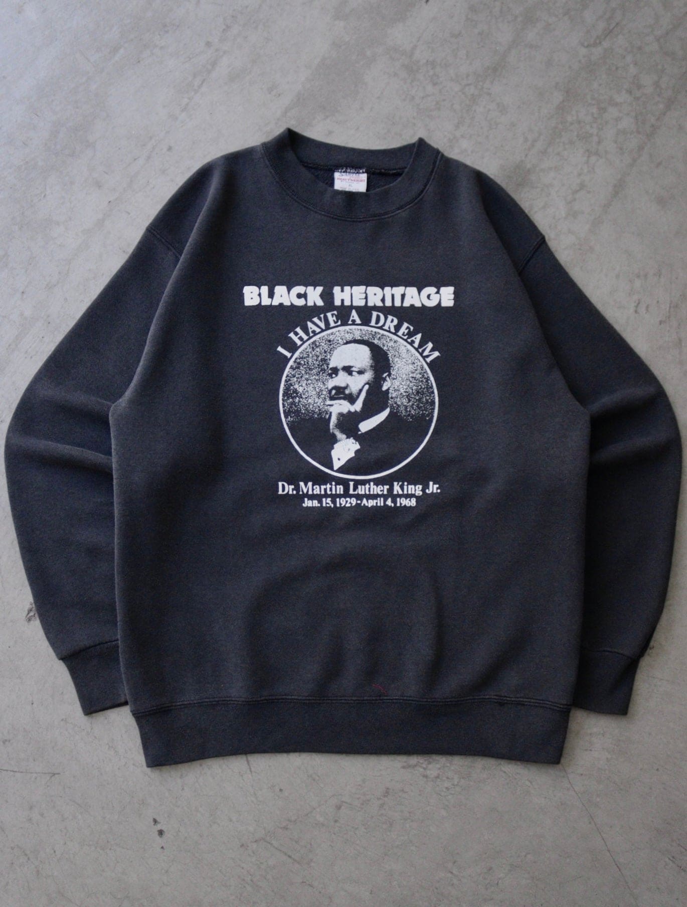1990S BLACK HERITAGE SWEATSHIRT