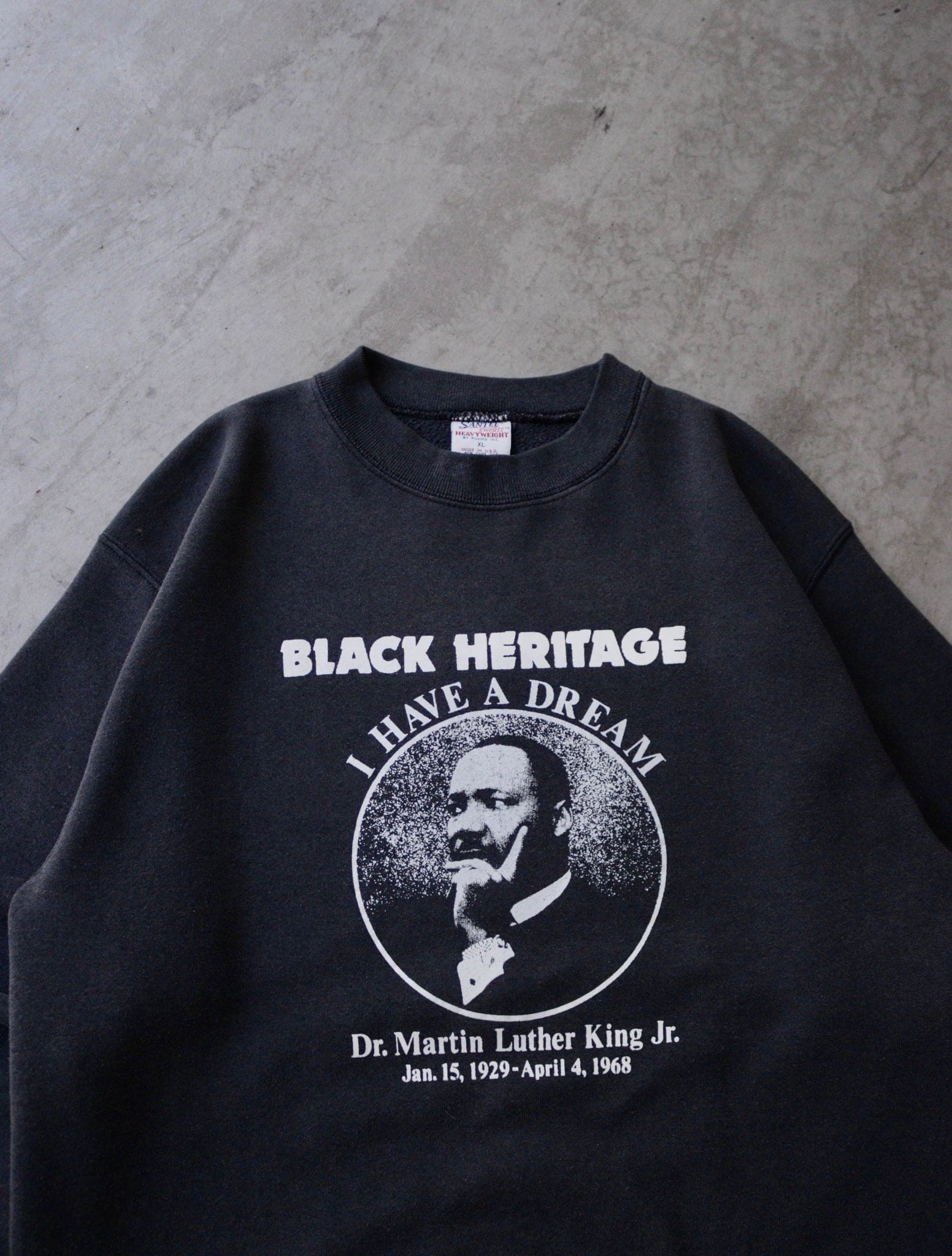 1990S BLACK HERITAGE SWEATSHIRT