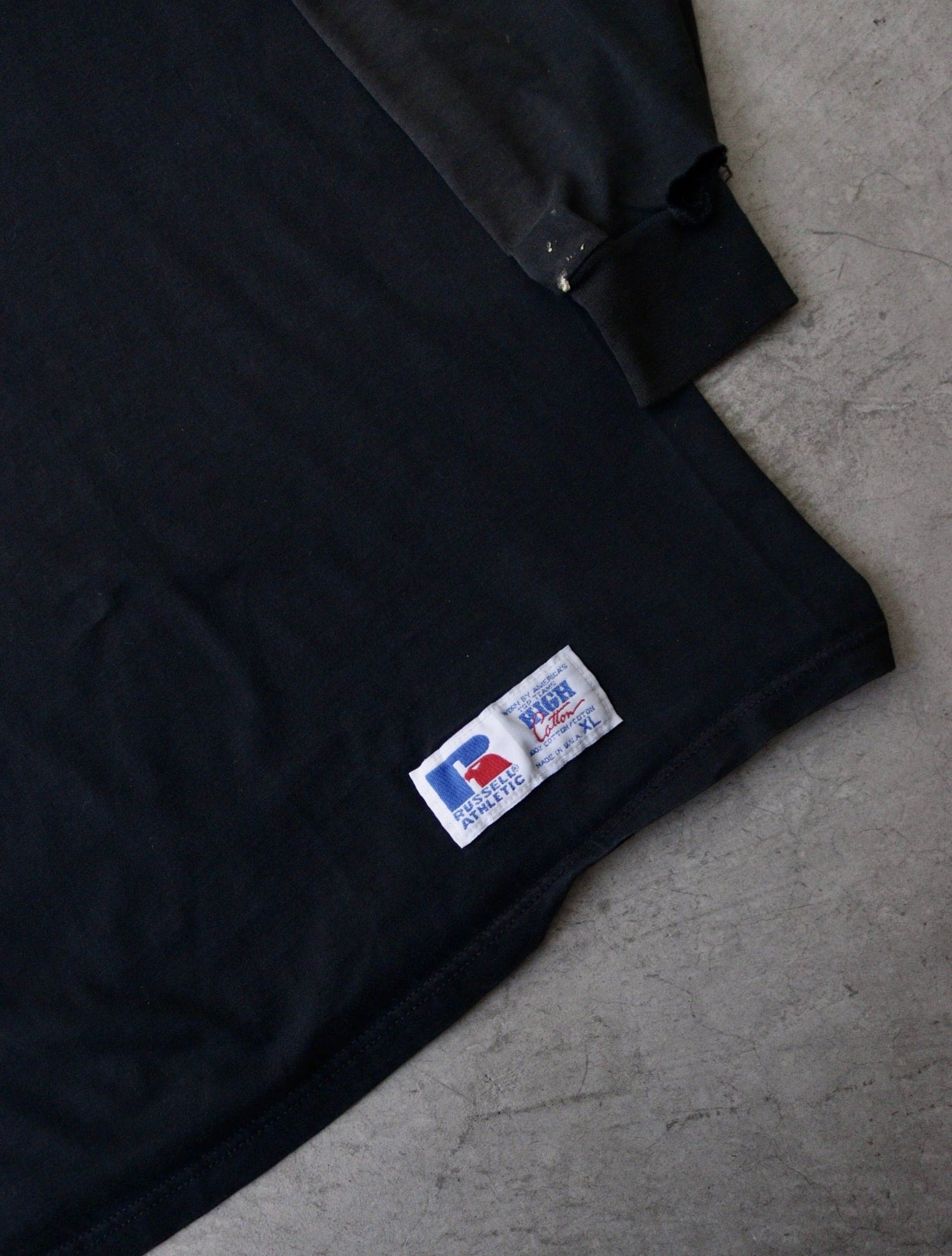 1990S RUSSELL BLANK L/S TEE