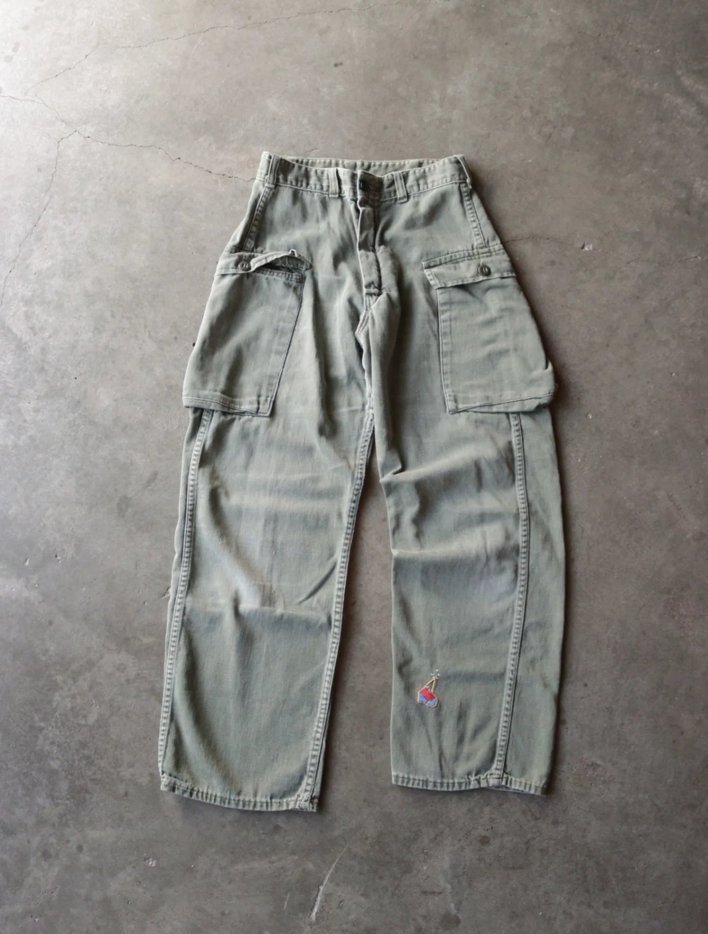 1950S US MILITARY CARGO PANTS – TWO FOLD