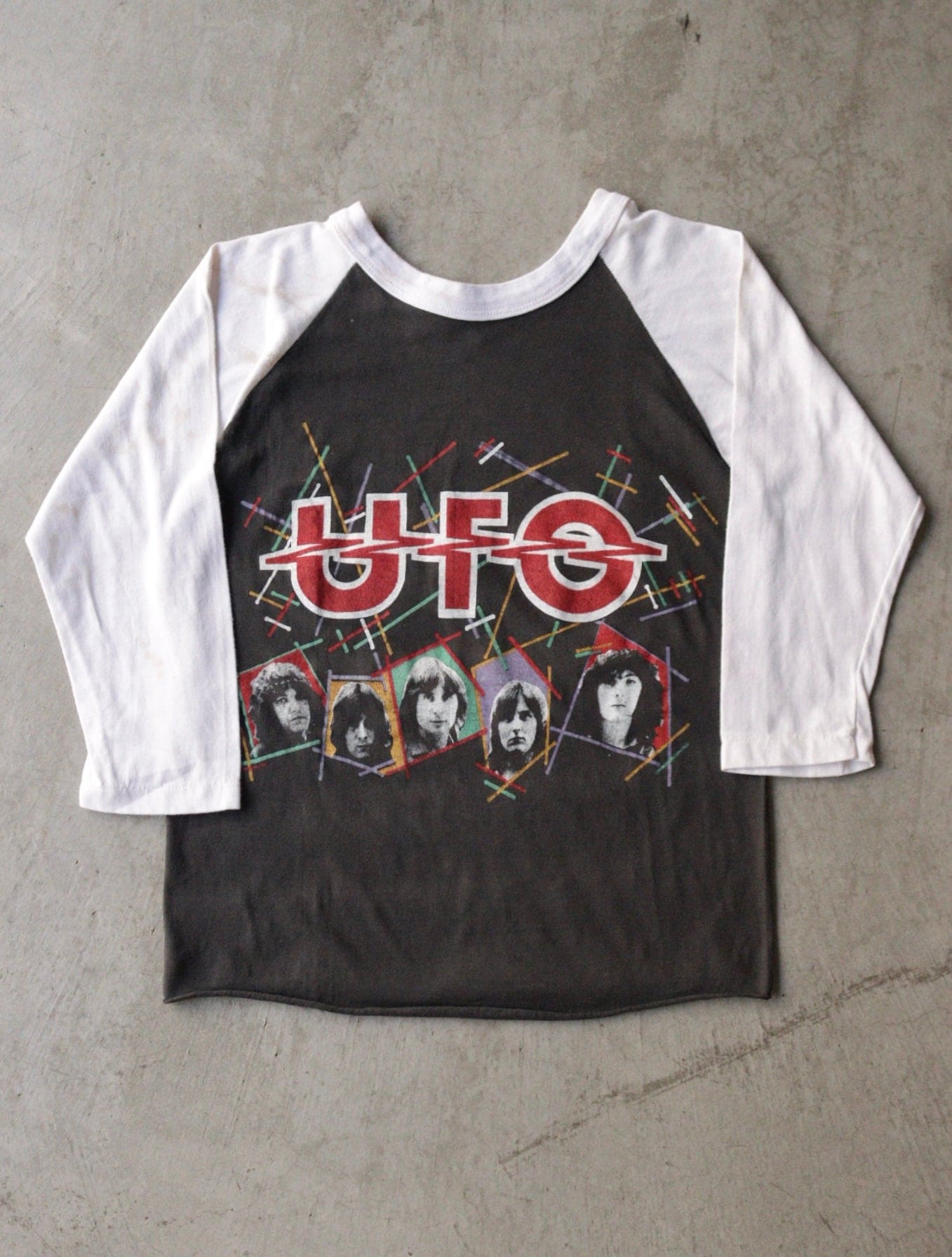 1980S UFO BAND TEE TWO FOLD