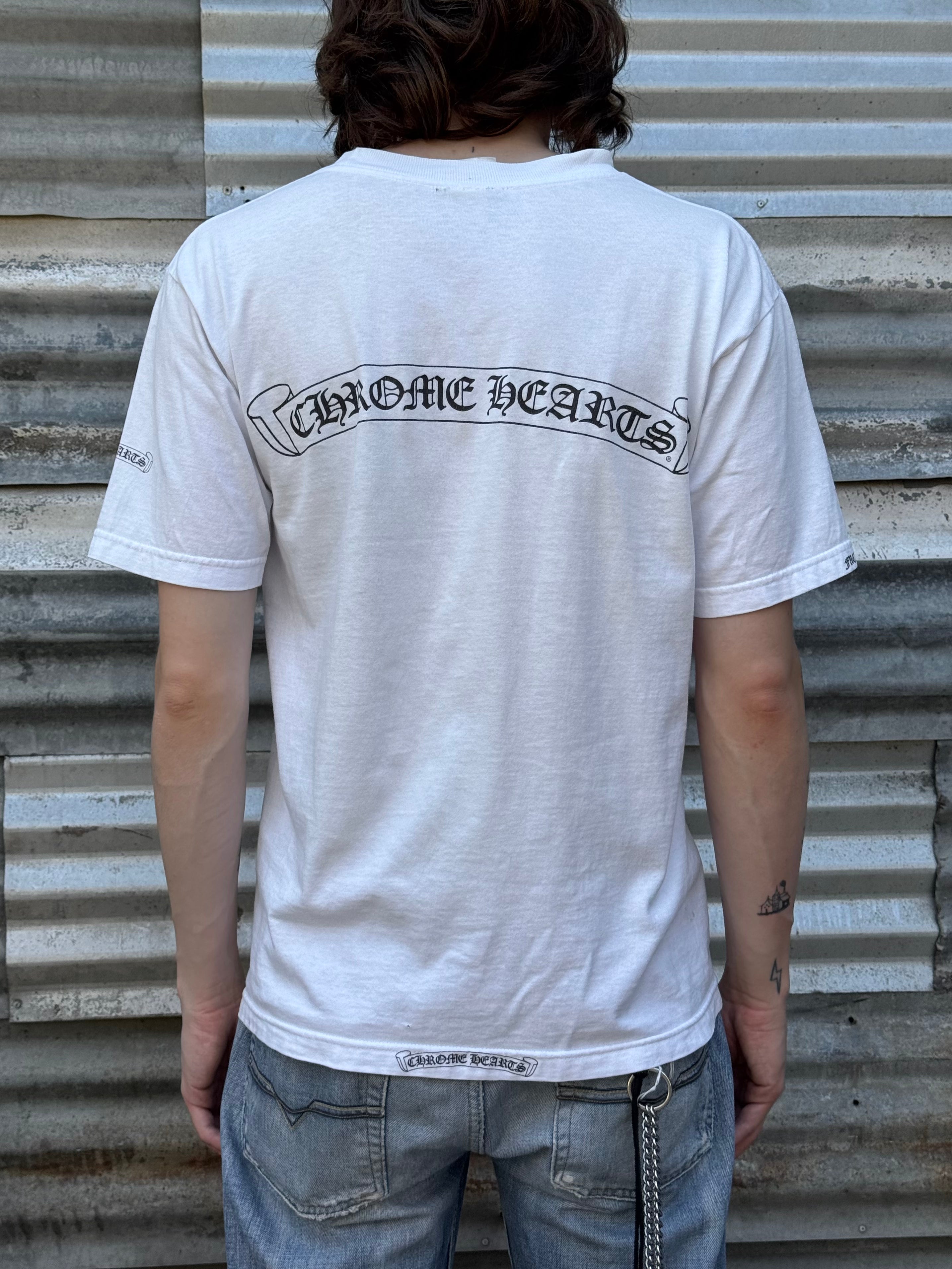 1990S CHROME HEARTS SCROLL TEE – TWO FOLD