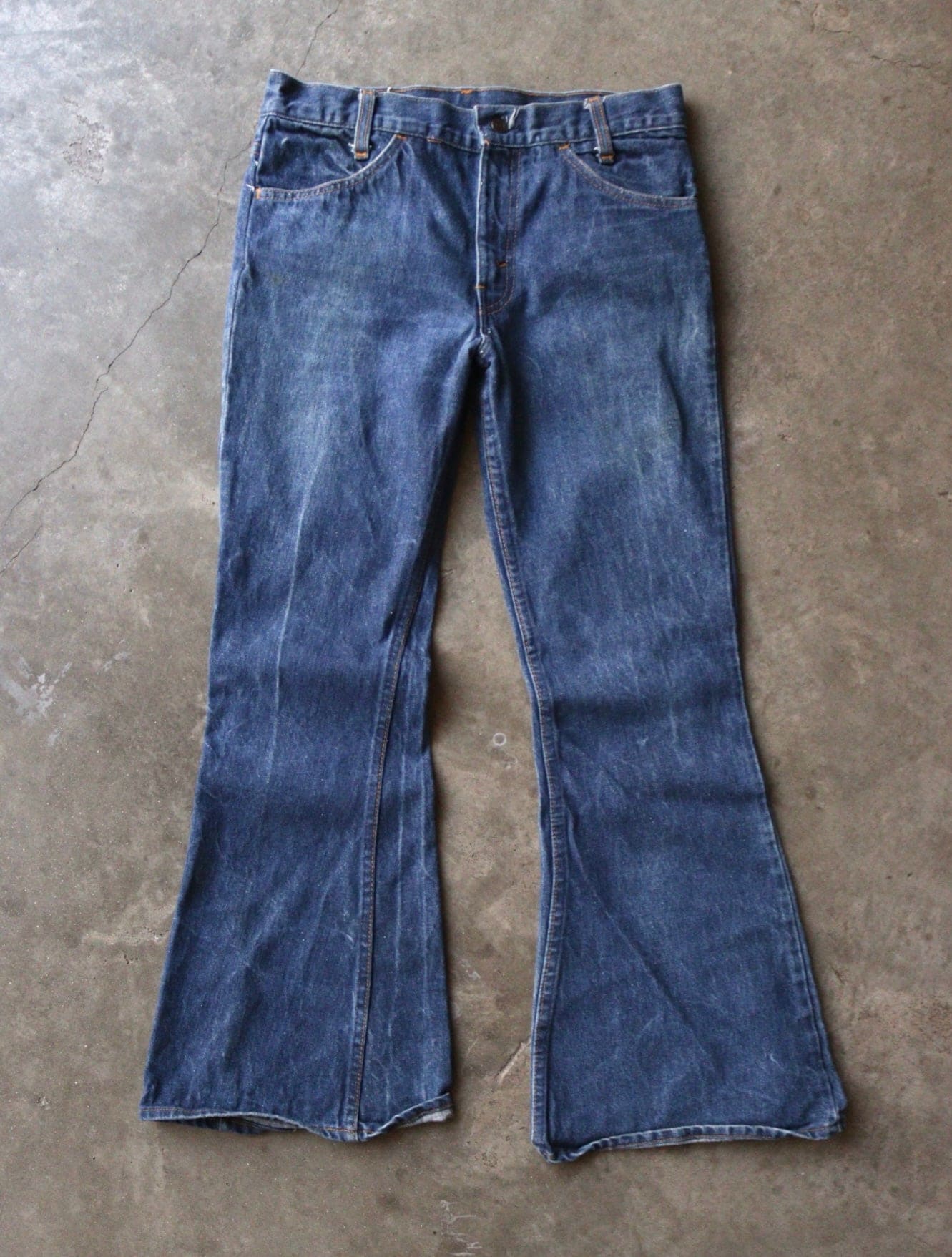 1970S LEVI'S 684 BELL BOTTOM DENIM PANTS – TWO FOLD