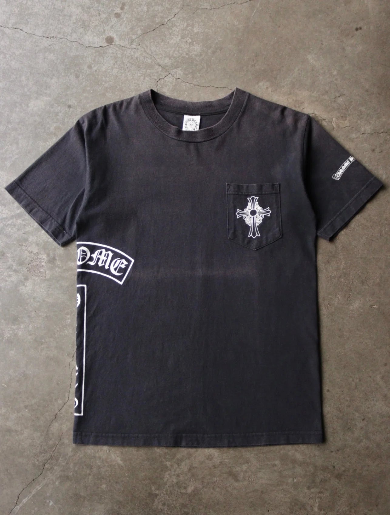 【雰囲気抜群】chrome hearts クロムハーツ　シャツ　オールド old chrome hearts faded t shirts