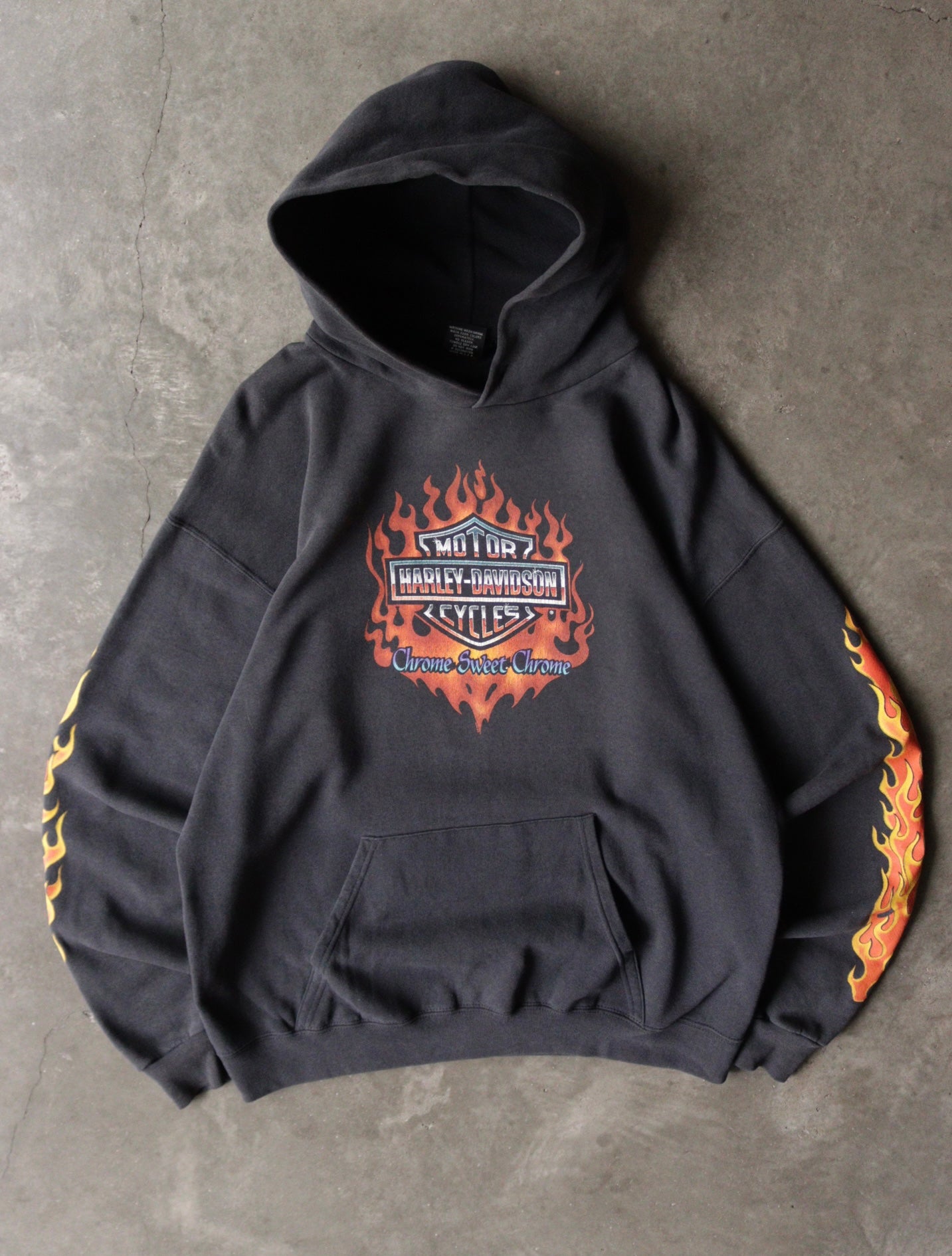 1990S CHROME SWEET CHROME HOODED SWEATSHIRT – TWO FOLD