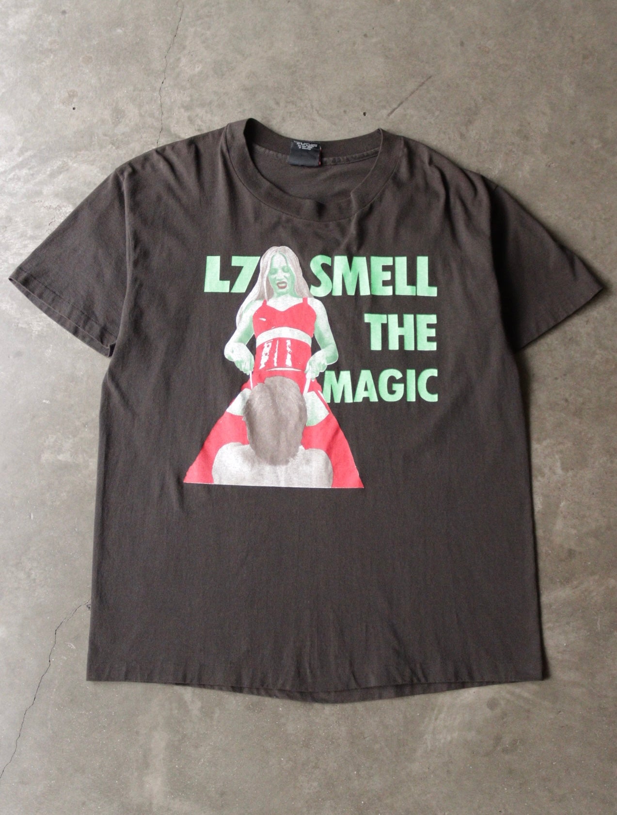 1990S L7 SMELL THE MAGIC TEE – TWO FOLD
