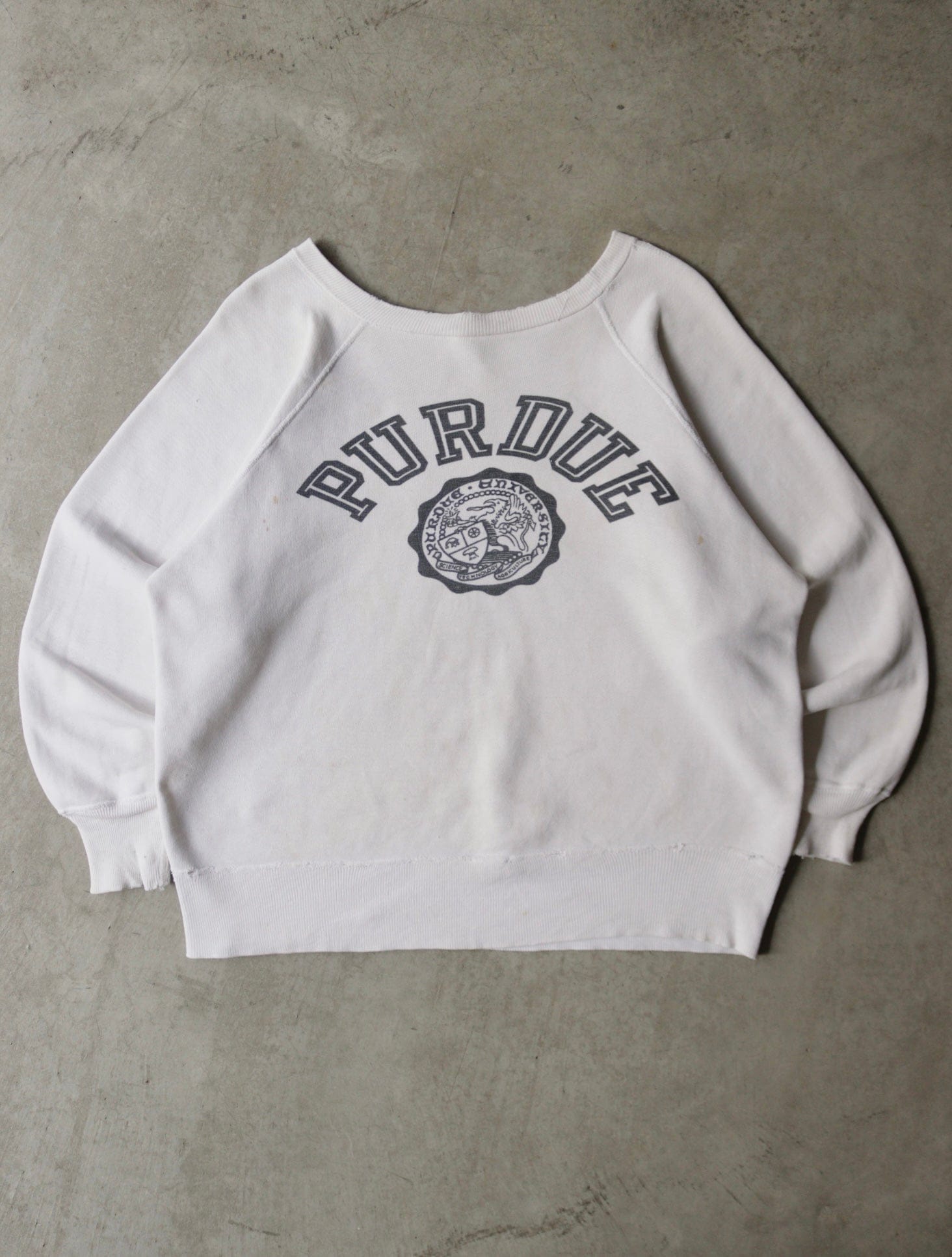 1950S PURDUE CHAMPION RUNNING MAN SWEATSHIRT