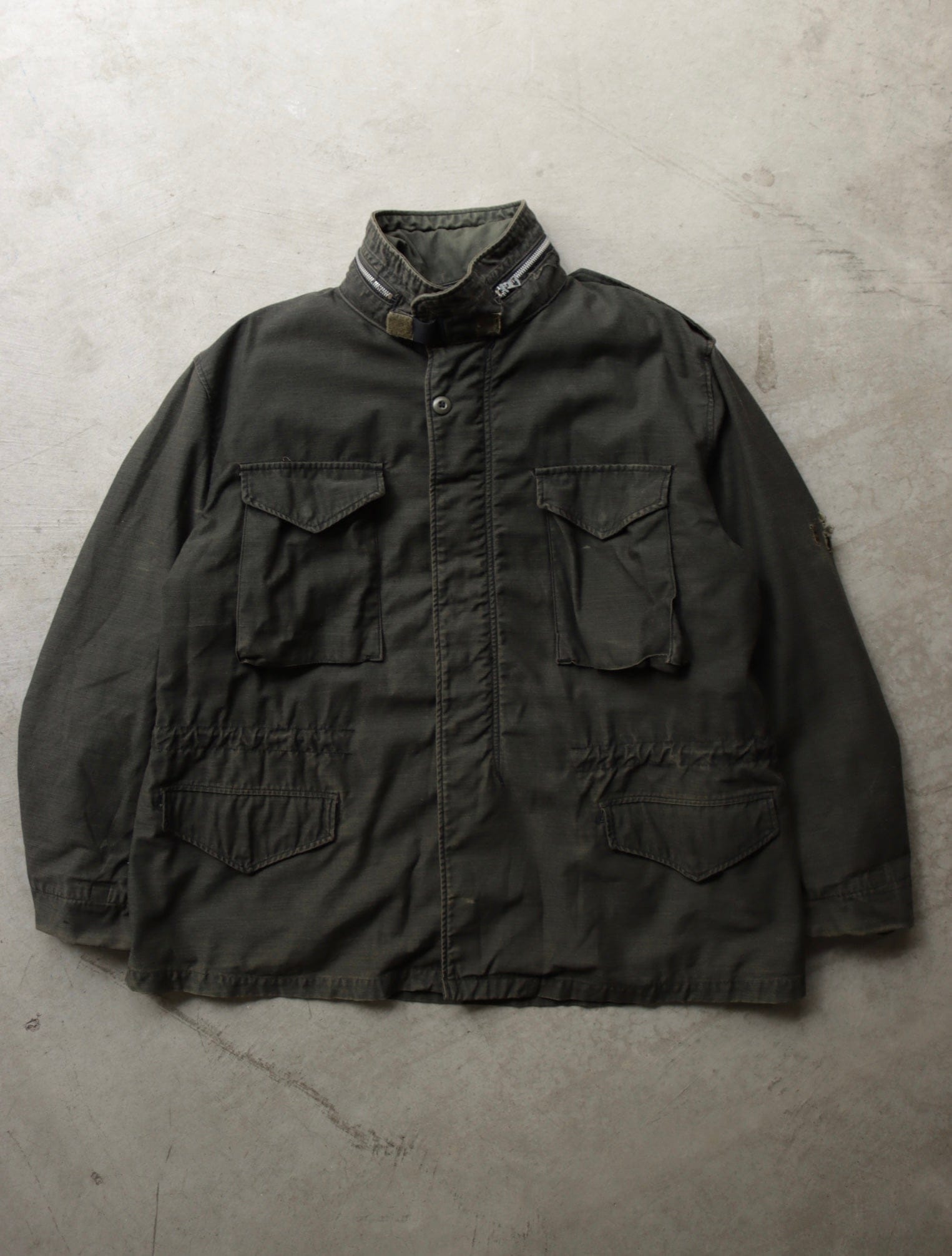 Fifth modified m65 black overdyed-