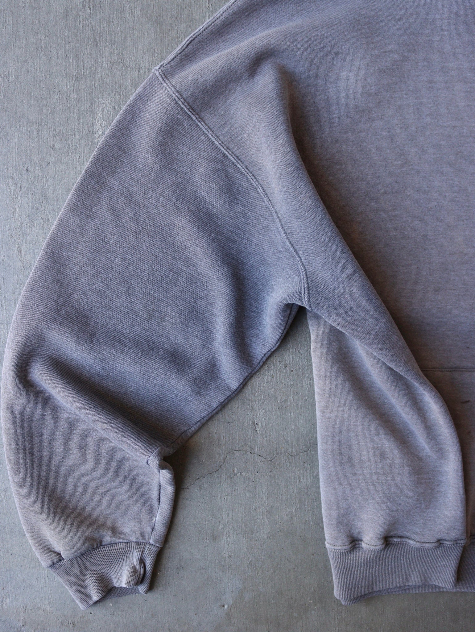 1990s / 00s Russell Faded Bone Painter Hooded Sweatshirt - XL