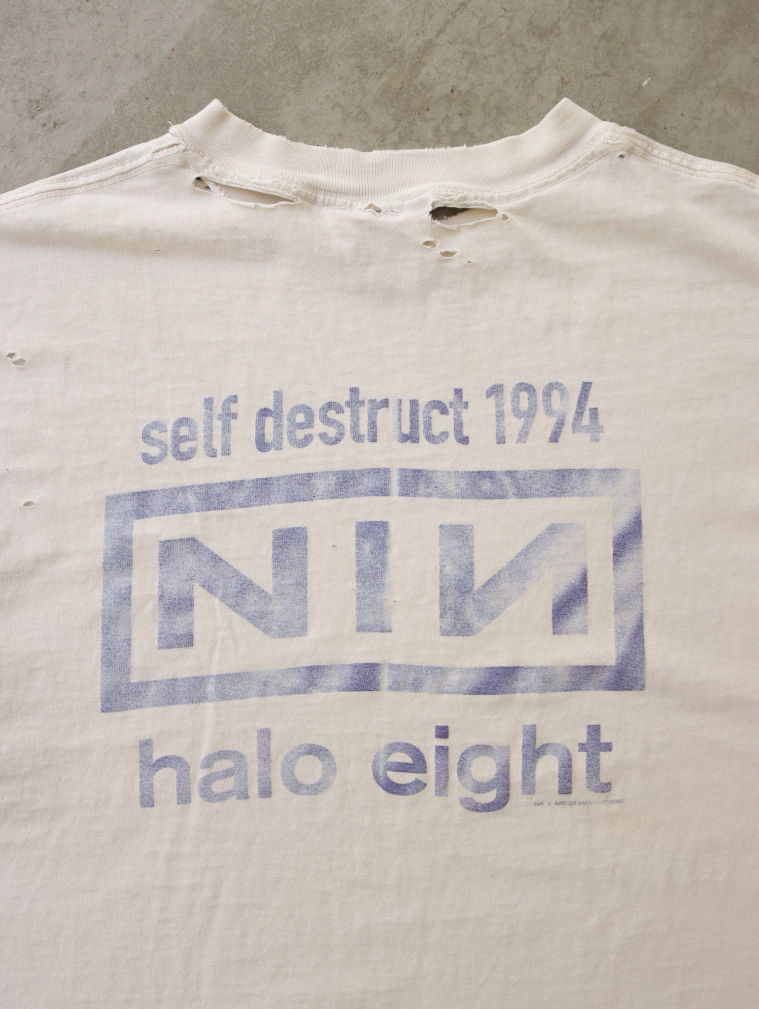1994 NINE INCH NAILS 'HALO EIGHT' BAND TEE - XL