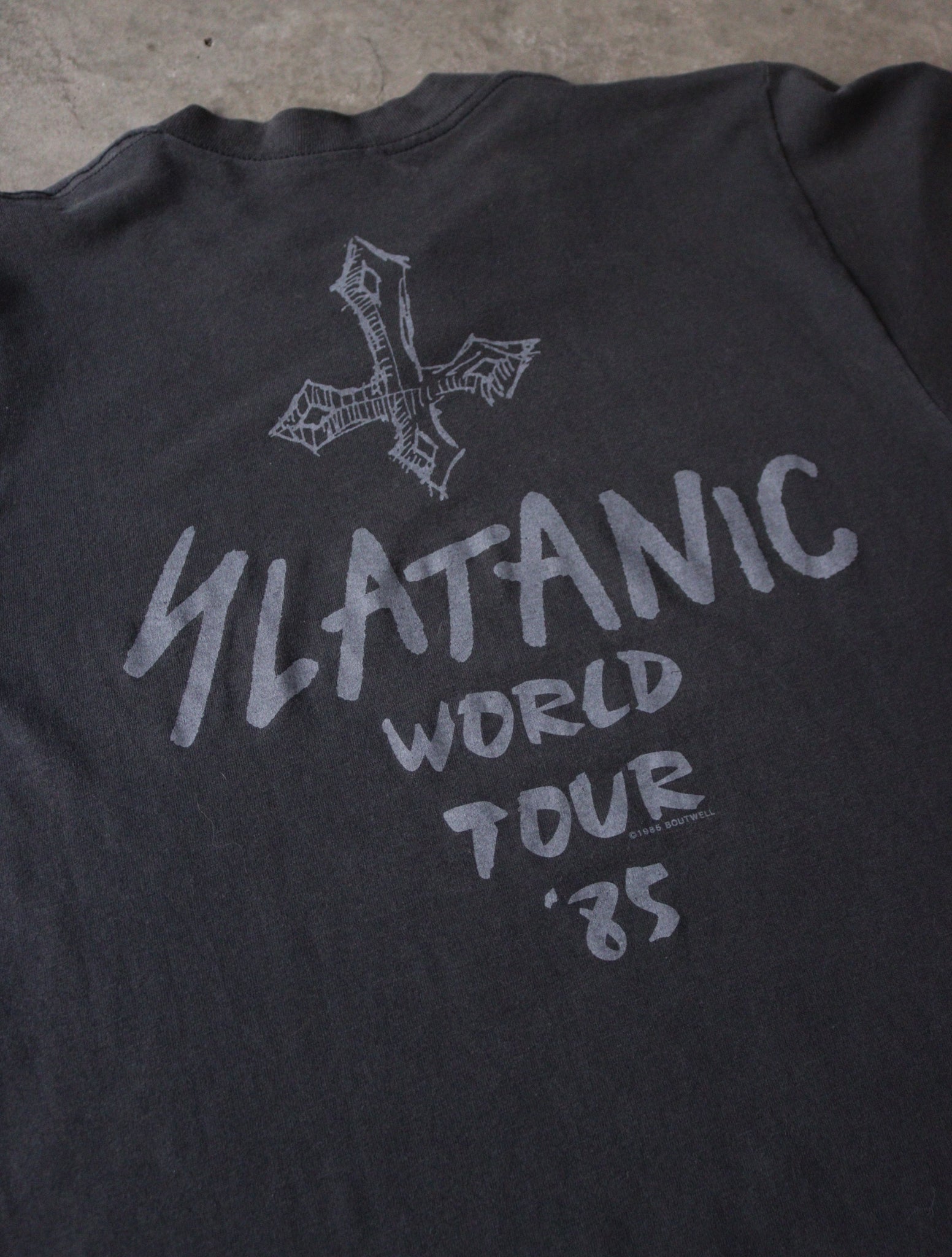 1980S SLAYER WORLD TOUR BAND TEE – TWO FOLD