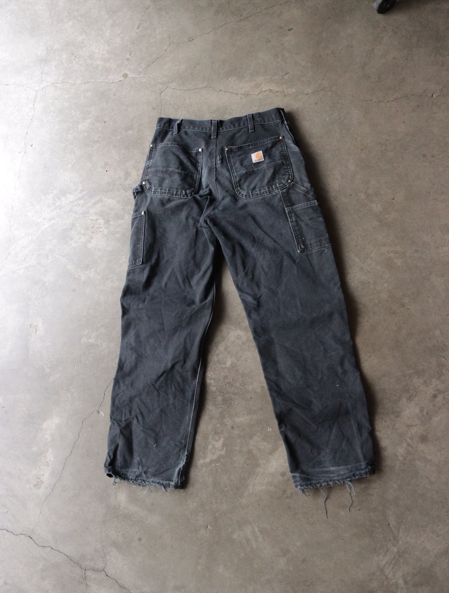 2000S CARHARTT FADED DOUBLE KNEE WORK PANTS – TWO FOLD