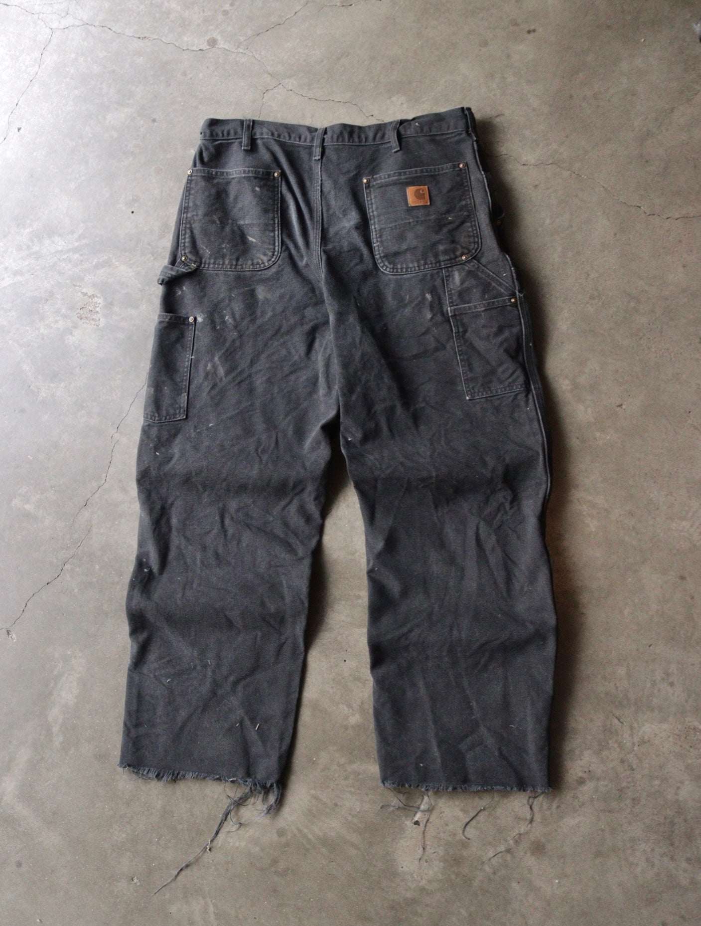 2000S CARHARTT FADED PAINTER DOUBLE KNEE WORK PANTS – TWO FOLD