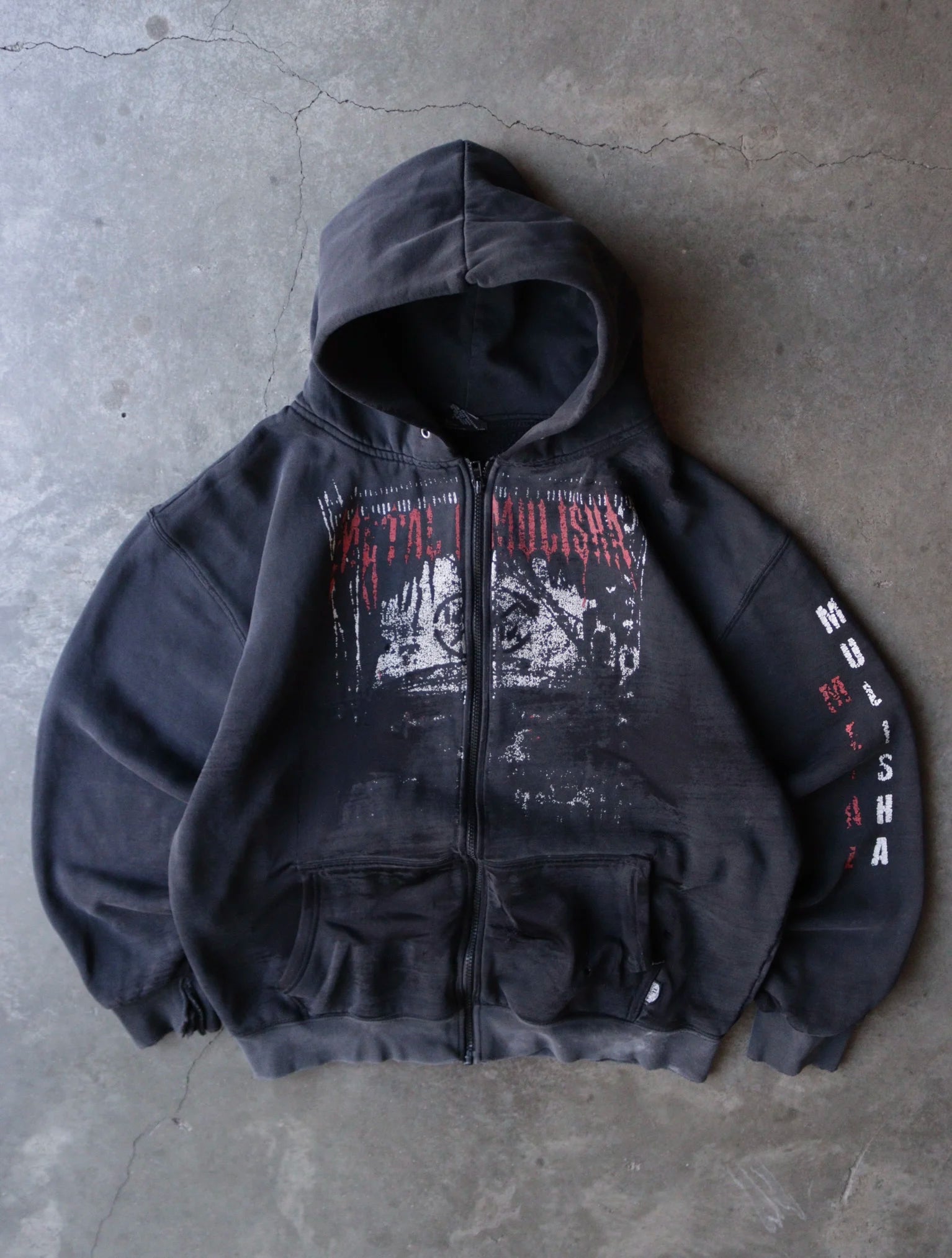2000S METAL MULISHA HOODED SWEATSHIRT