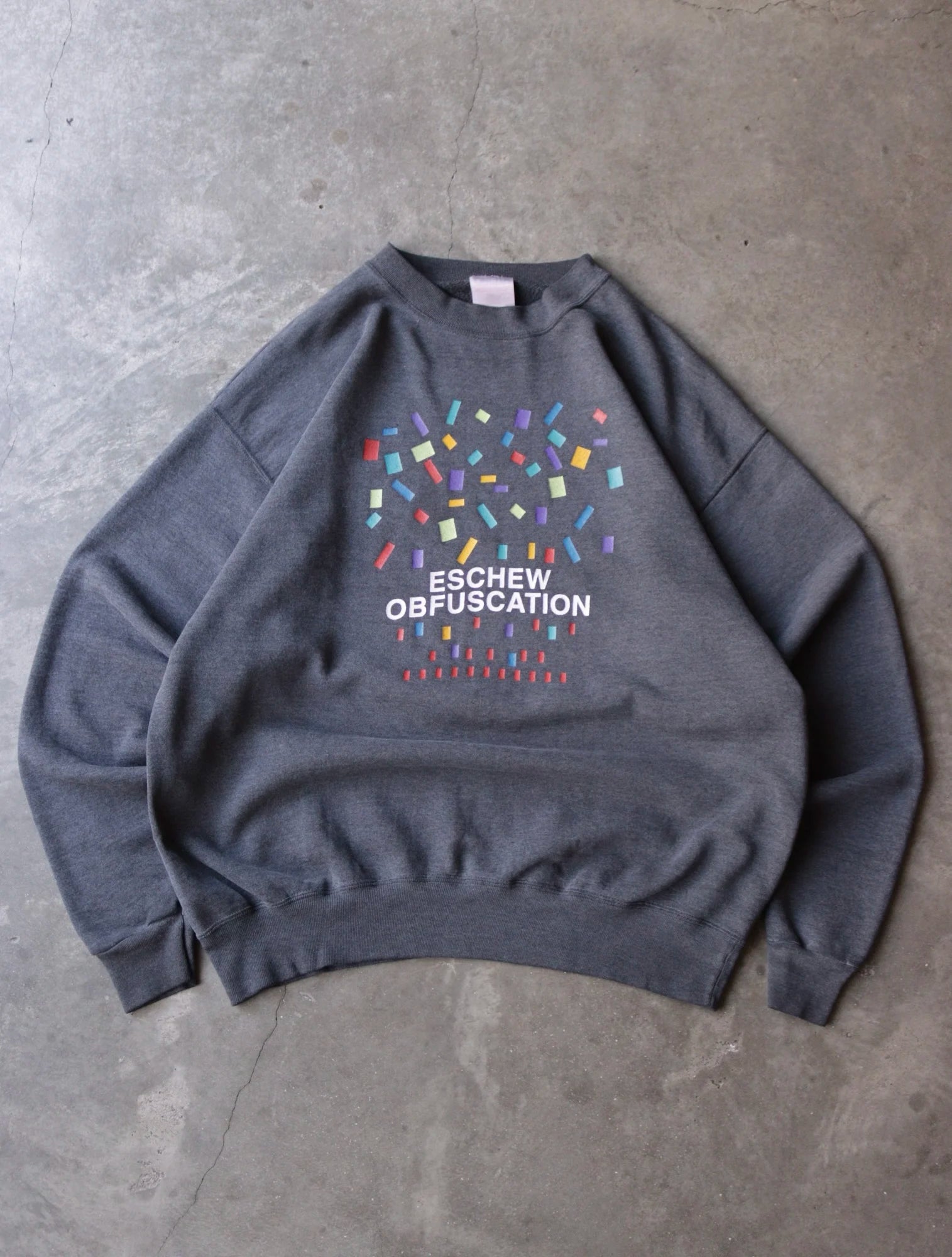 1990S OBFUSCATION SWEATSHIRT