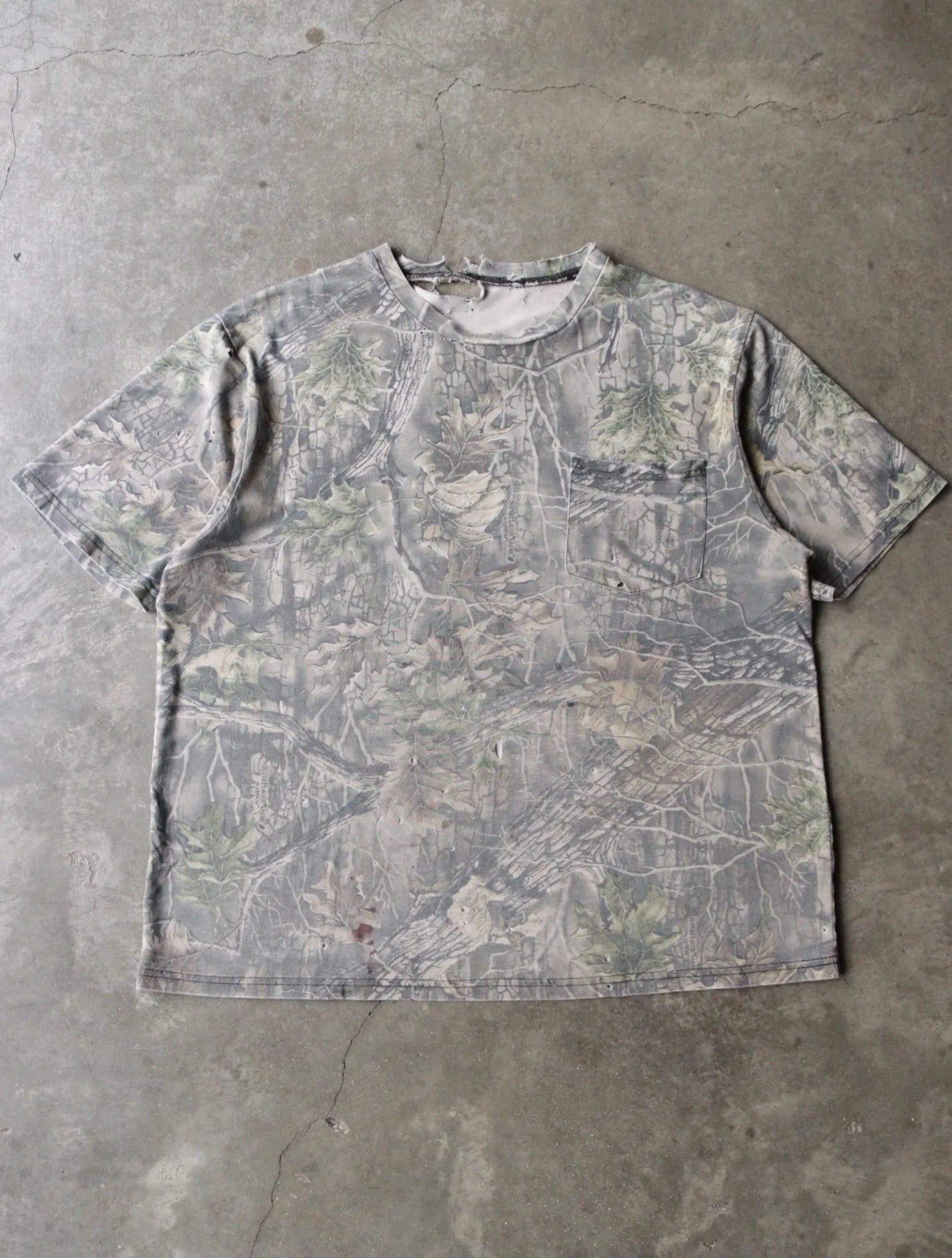 2000S FADED CAMO TEE