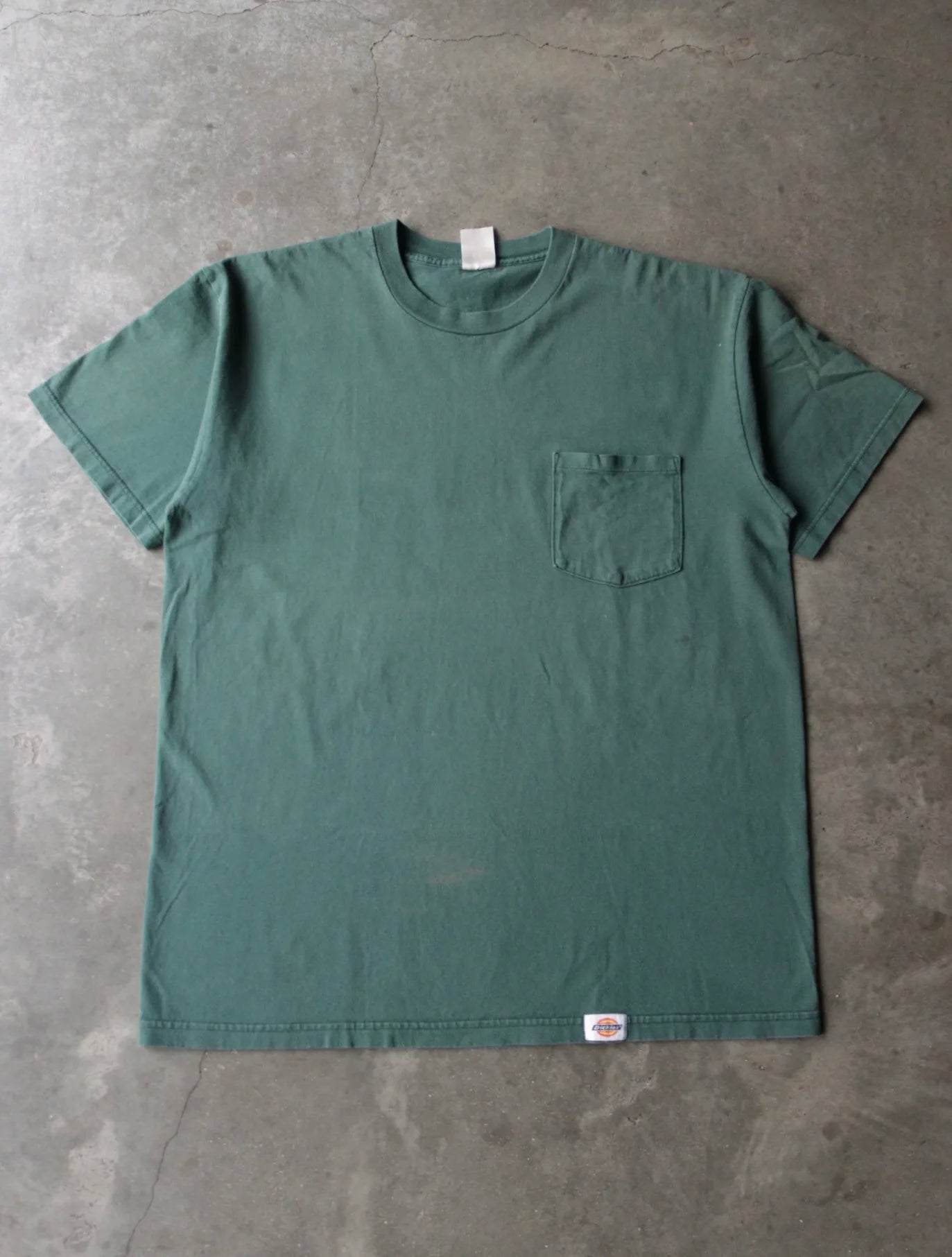 1990S GREEN DICKIES POCKET TEE