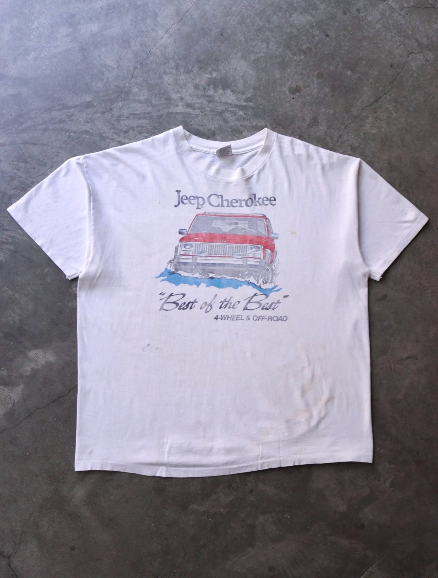 1990S FADED JEEP CHEROKEE TEE