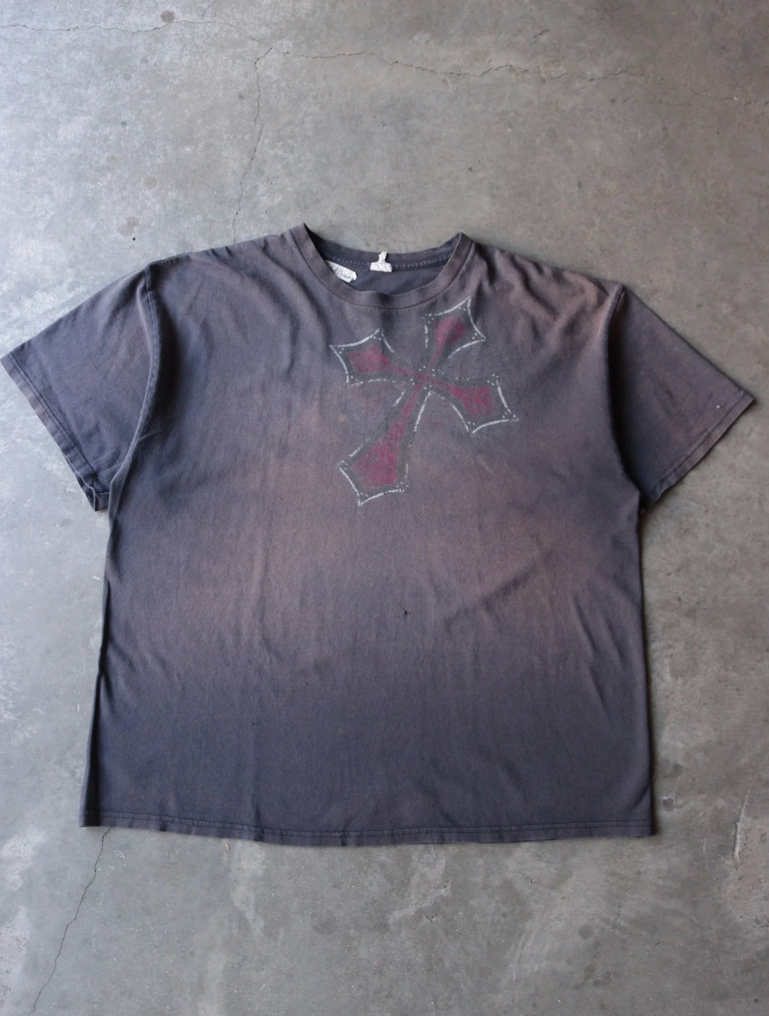 2000S FADED CROSS TEE