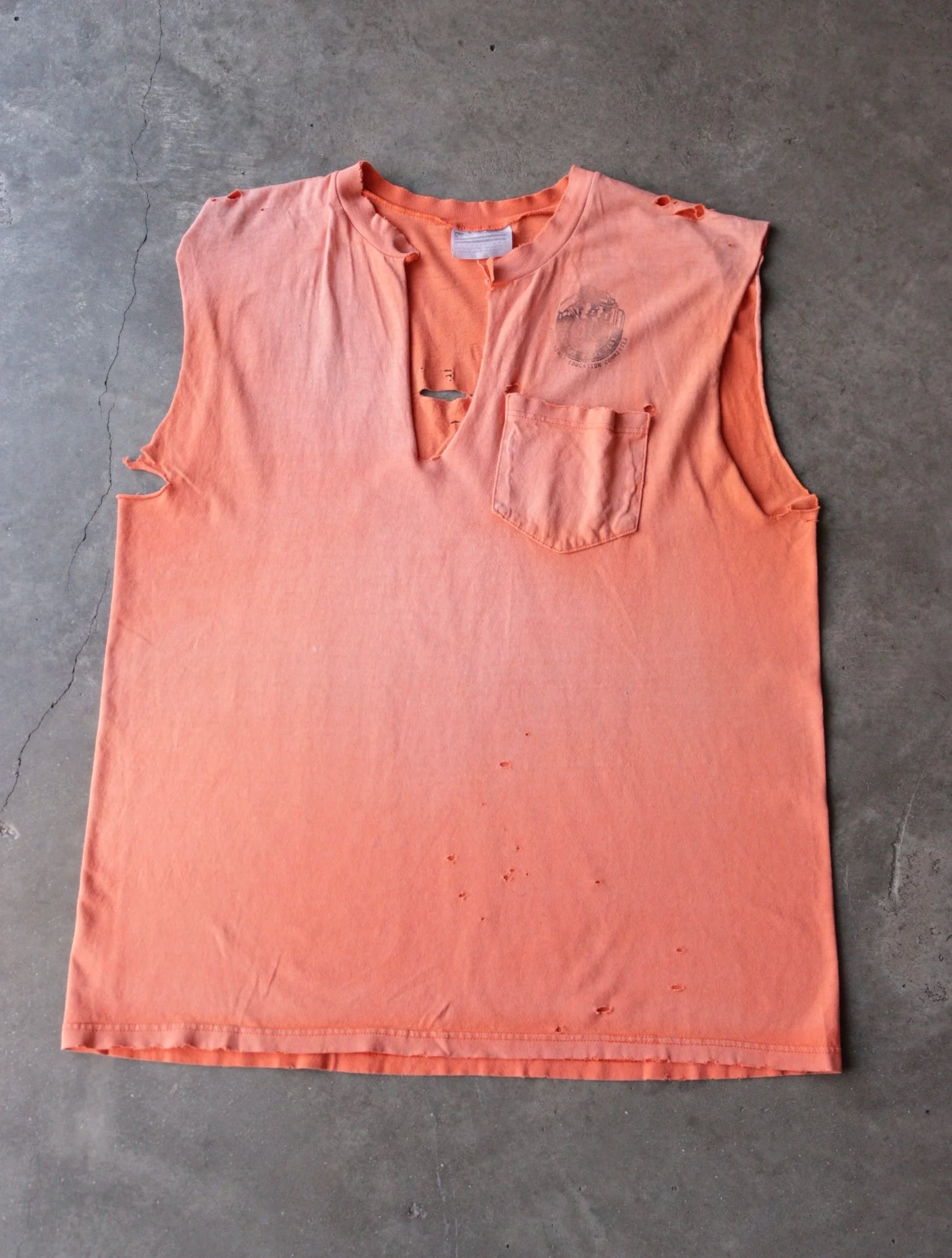 2000S FADED ORANGE TEE