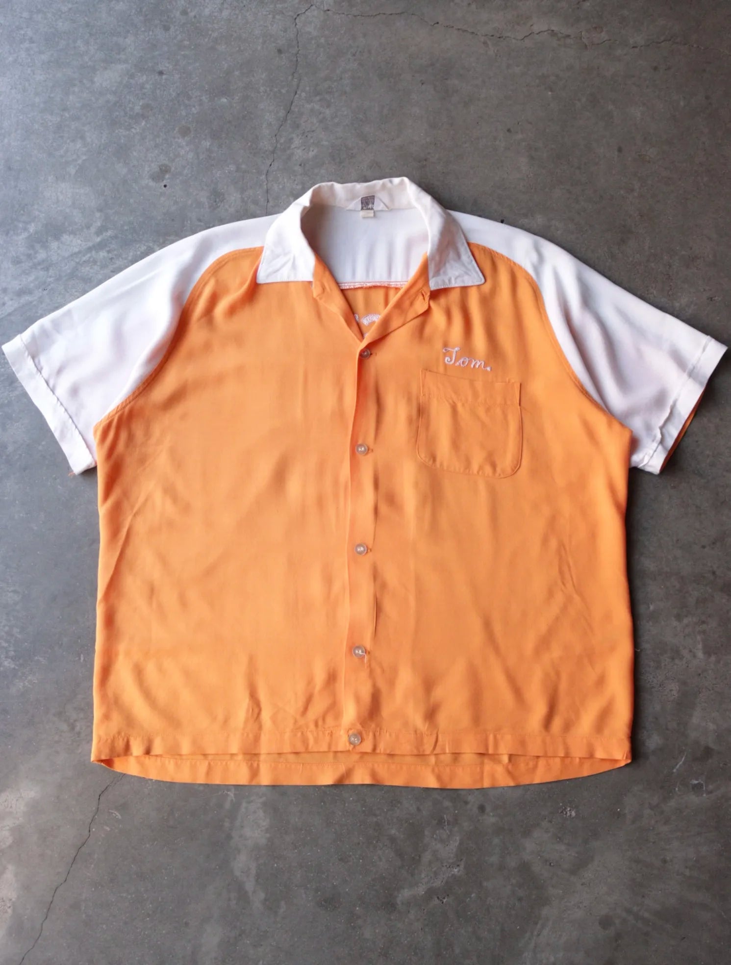 1960S CHAINSTITCH CHESTERS BOWLING SHIRT