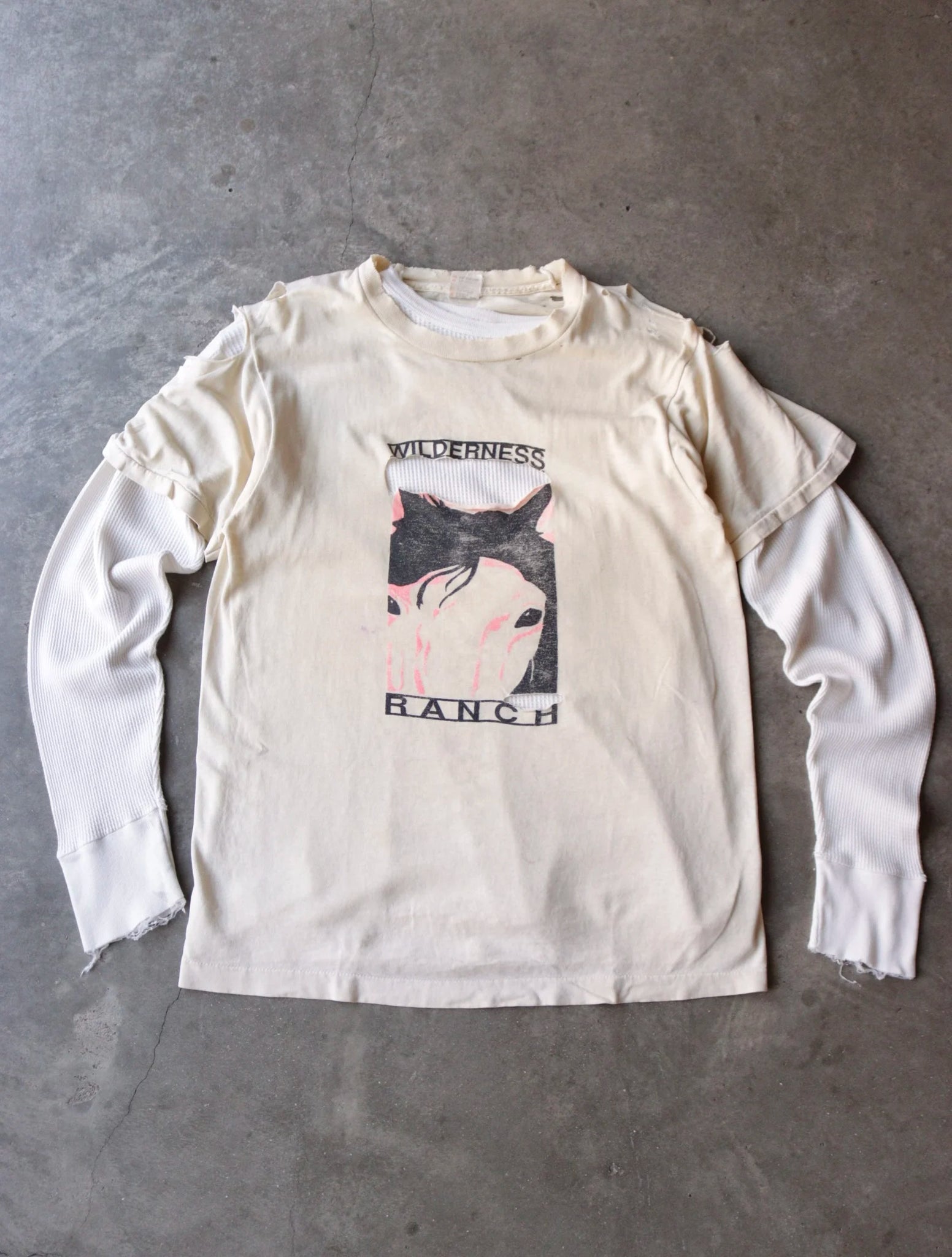 1990S RANCH TEE + THERMAL L/S