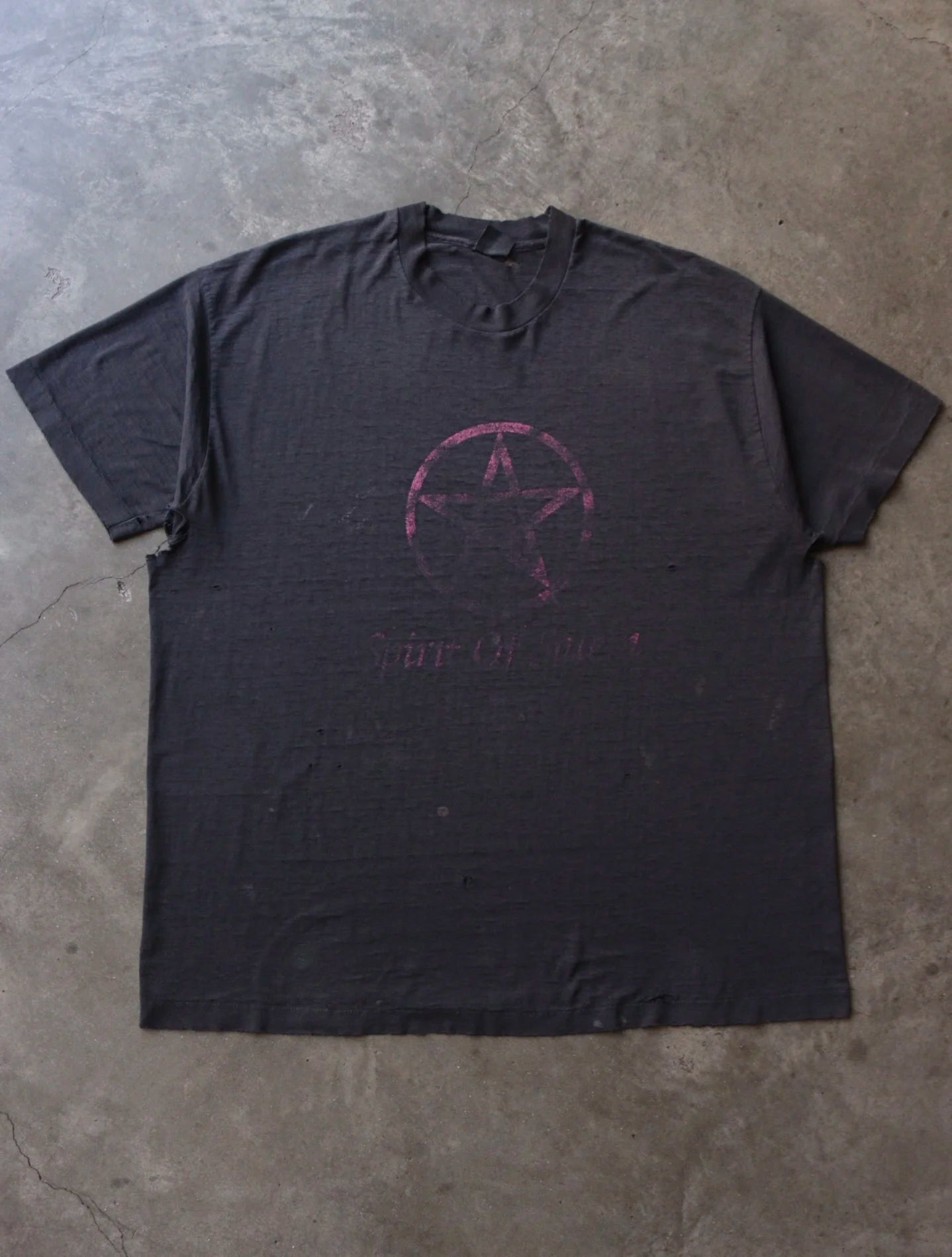 2000S SUN FADED DISTRESSED SPIRIT OF SALEM TEE