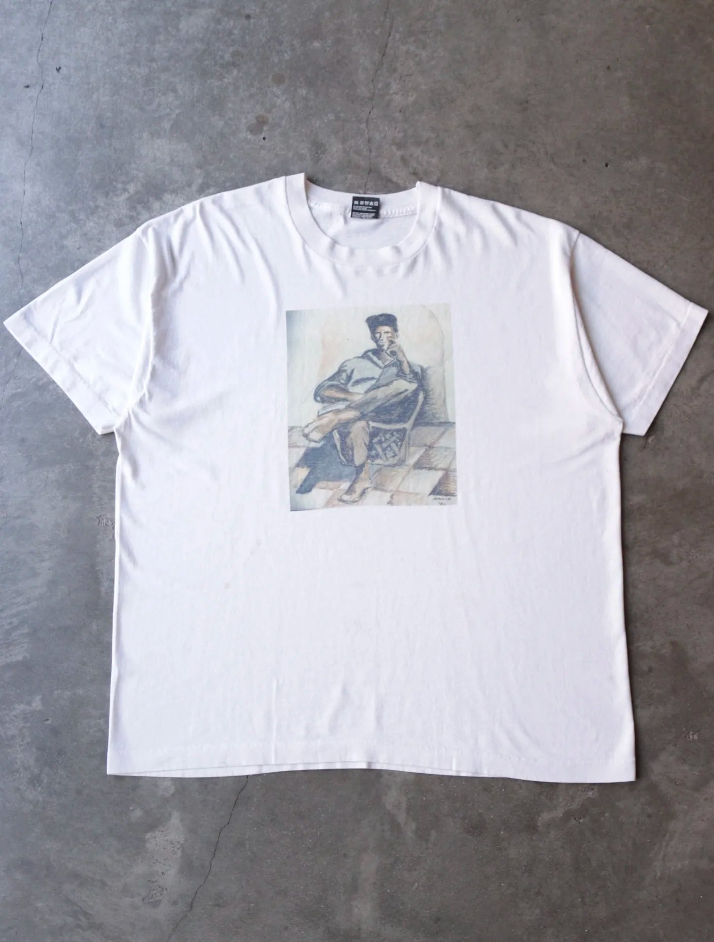 1990S CHAIR SITTING ART TEE