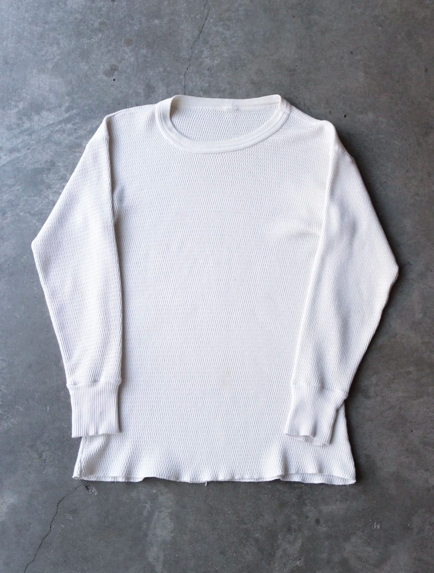 1990S WAFFLE L/S TEE