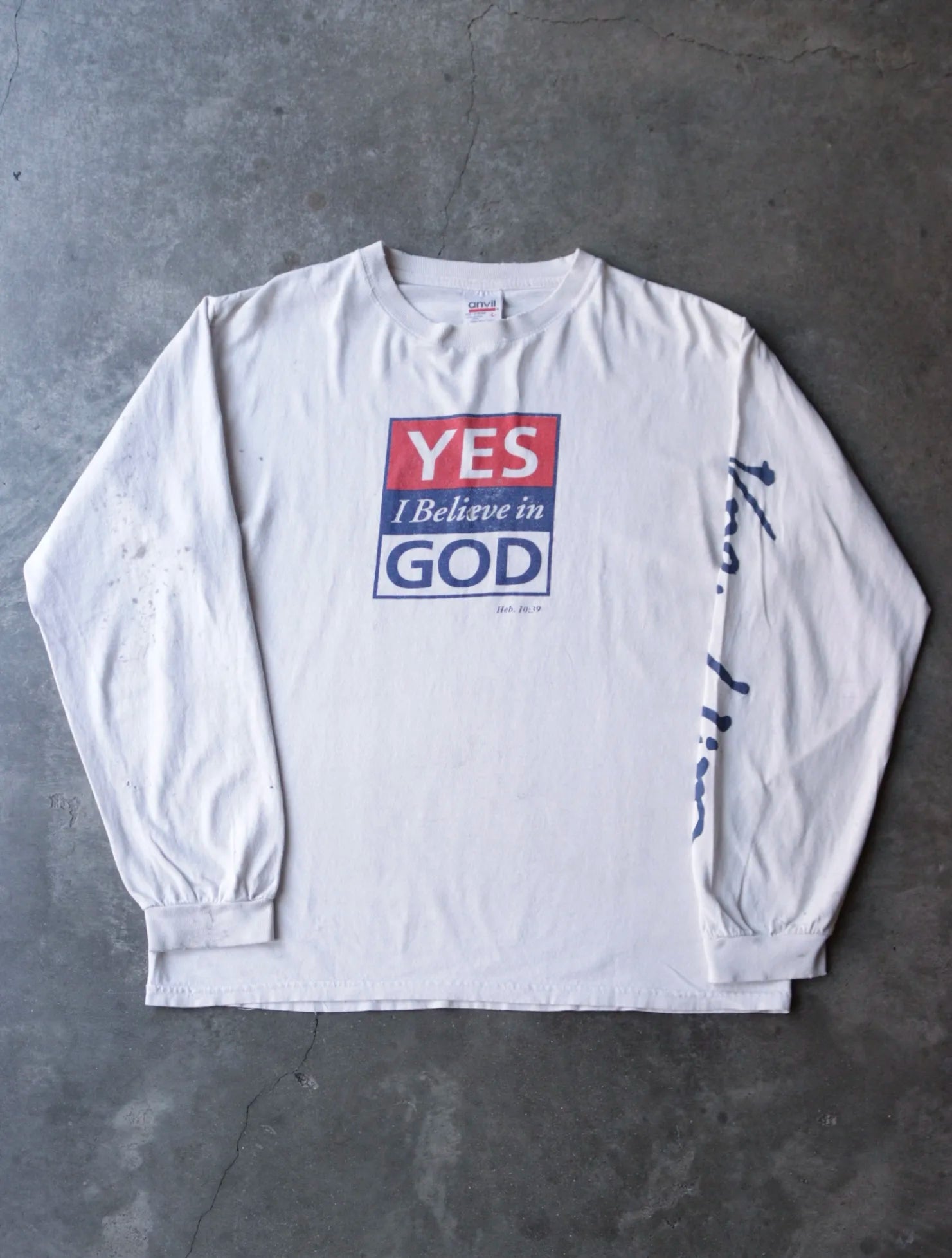 2000S YES I BELIEVE IN GOD TEE