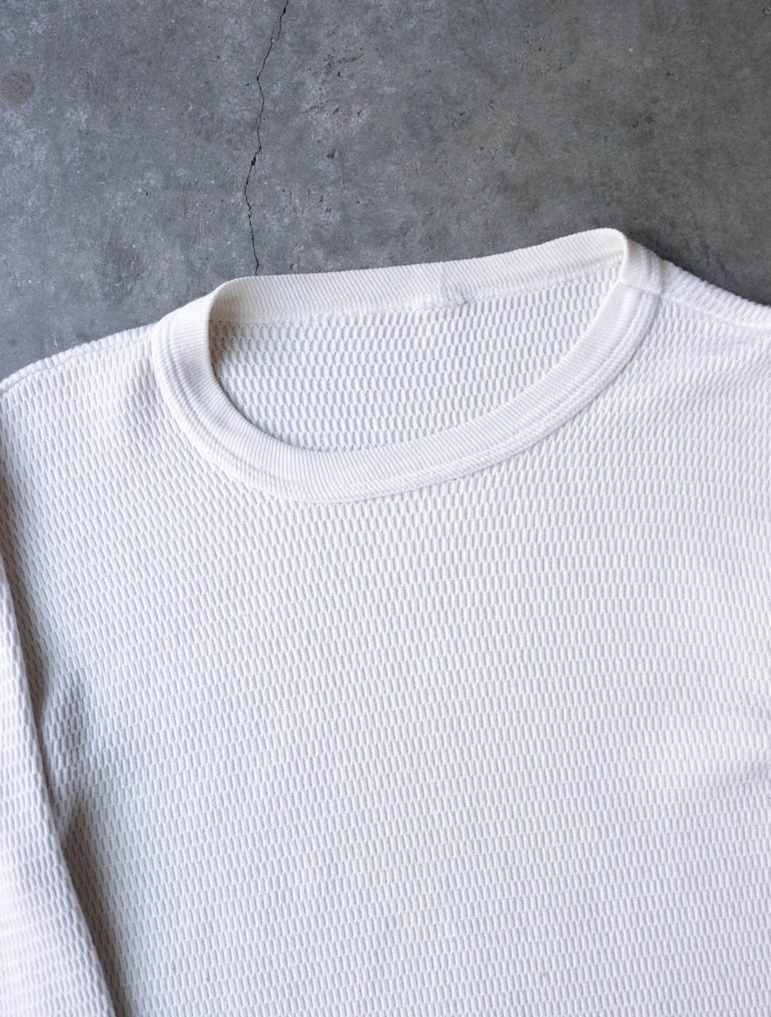 1990S WAFFLE L/S TEE