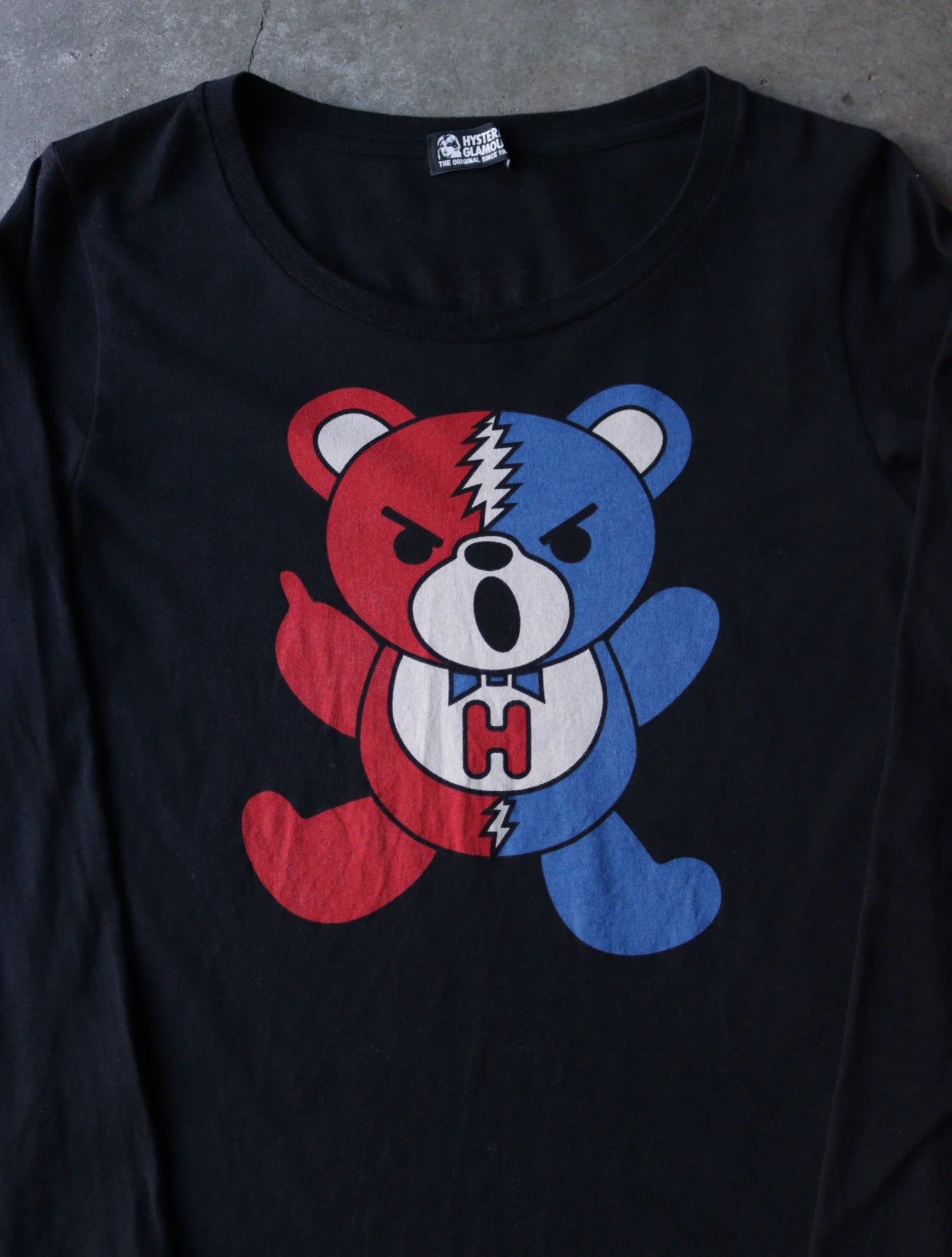 2000S HYSTERIC GLAMOUR TEDDY BEAR TEE