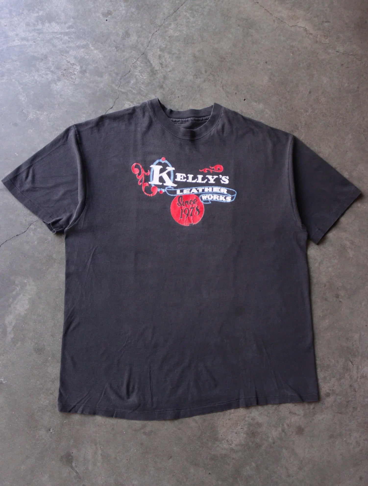 2000S FADED KELLY'S LEATHER WORKS TEE