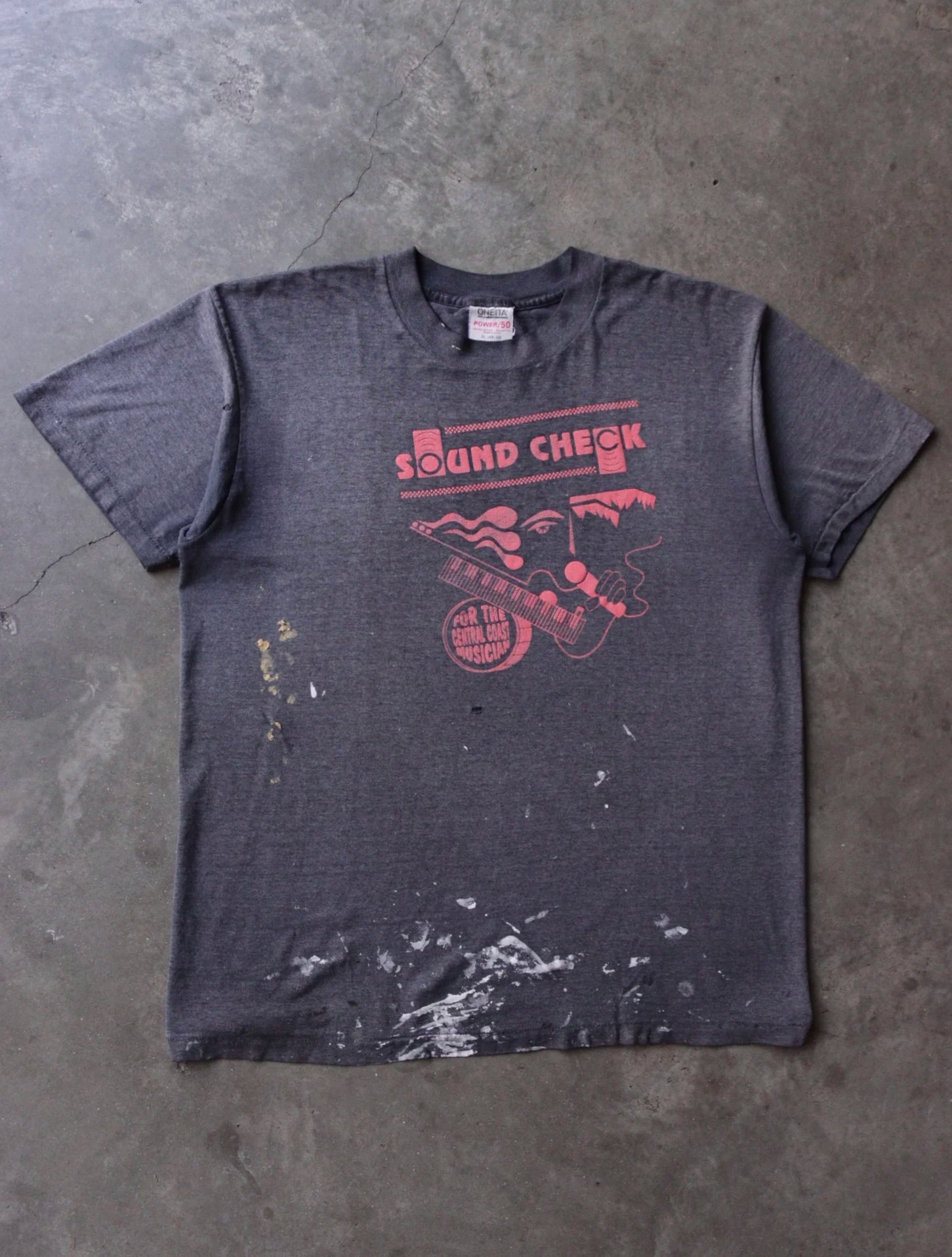 2000S SOUND CHECK PAINTED TEE