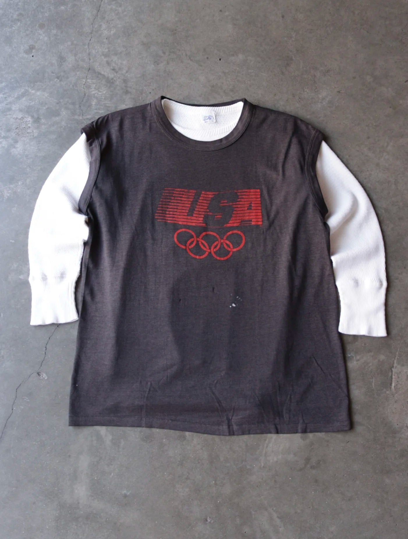 1980S US TANK TOP + THERMAL L/S