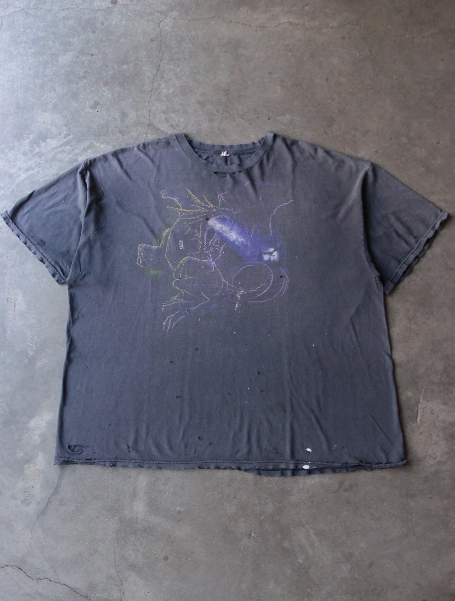 1990S DRAGON FADED TEE