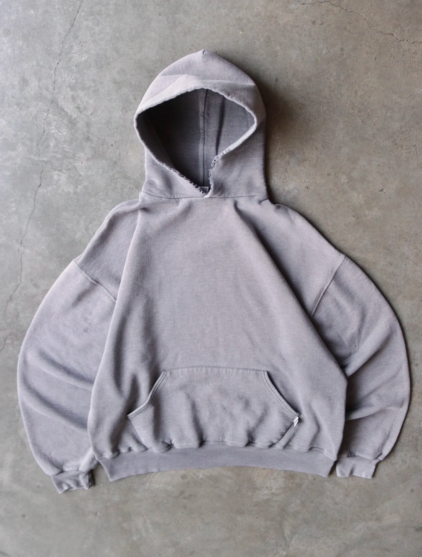 1990S FADED RUSSELL HOODED SWEATSHIRT