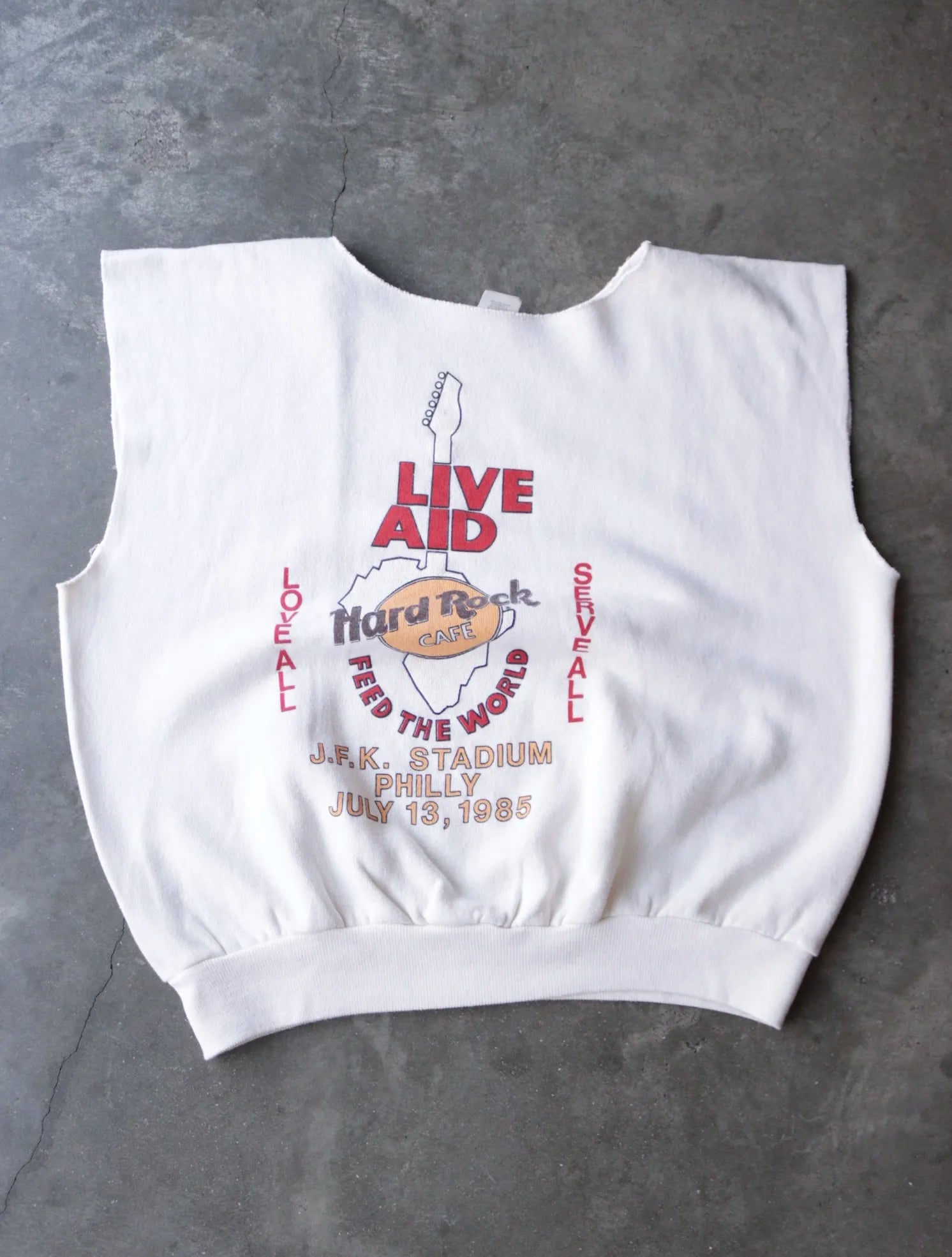 1990S LIVE AID SWEATSHIRT