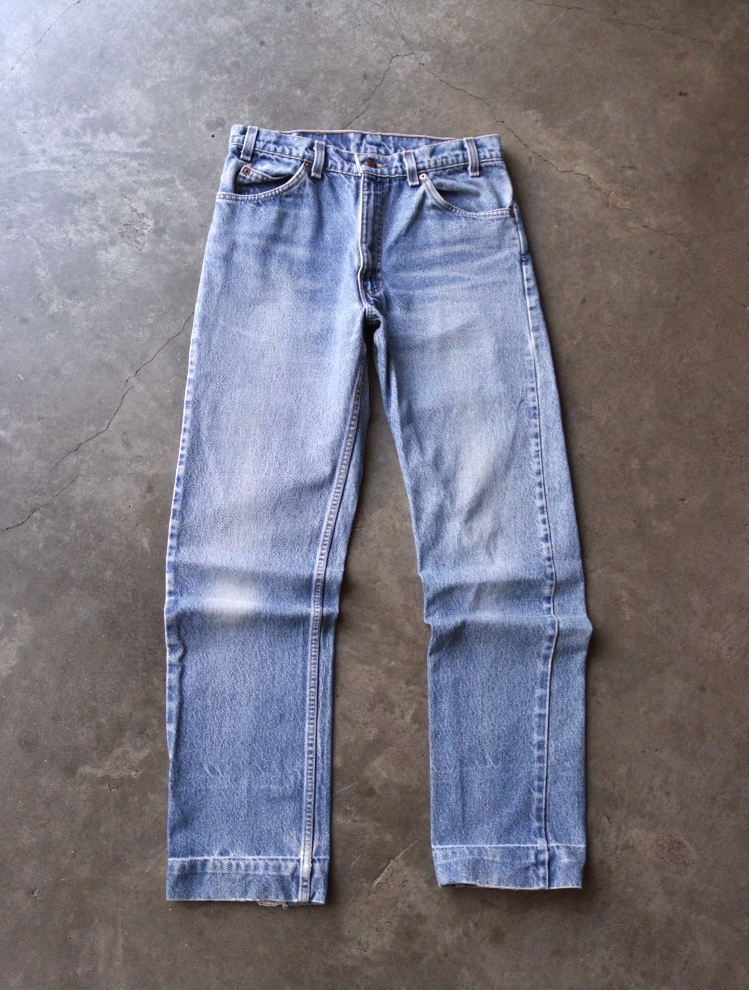 1970S LEVI'S ORANGE TAB 517 DENIM PANTS