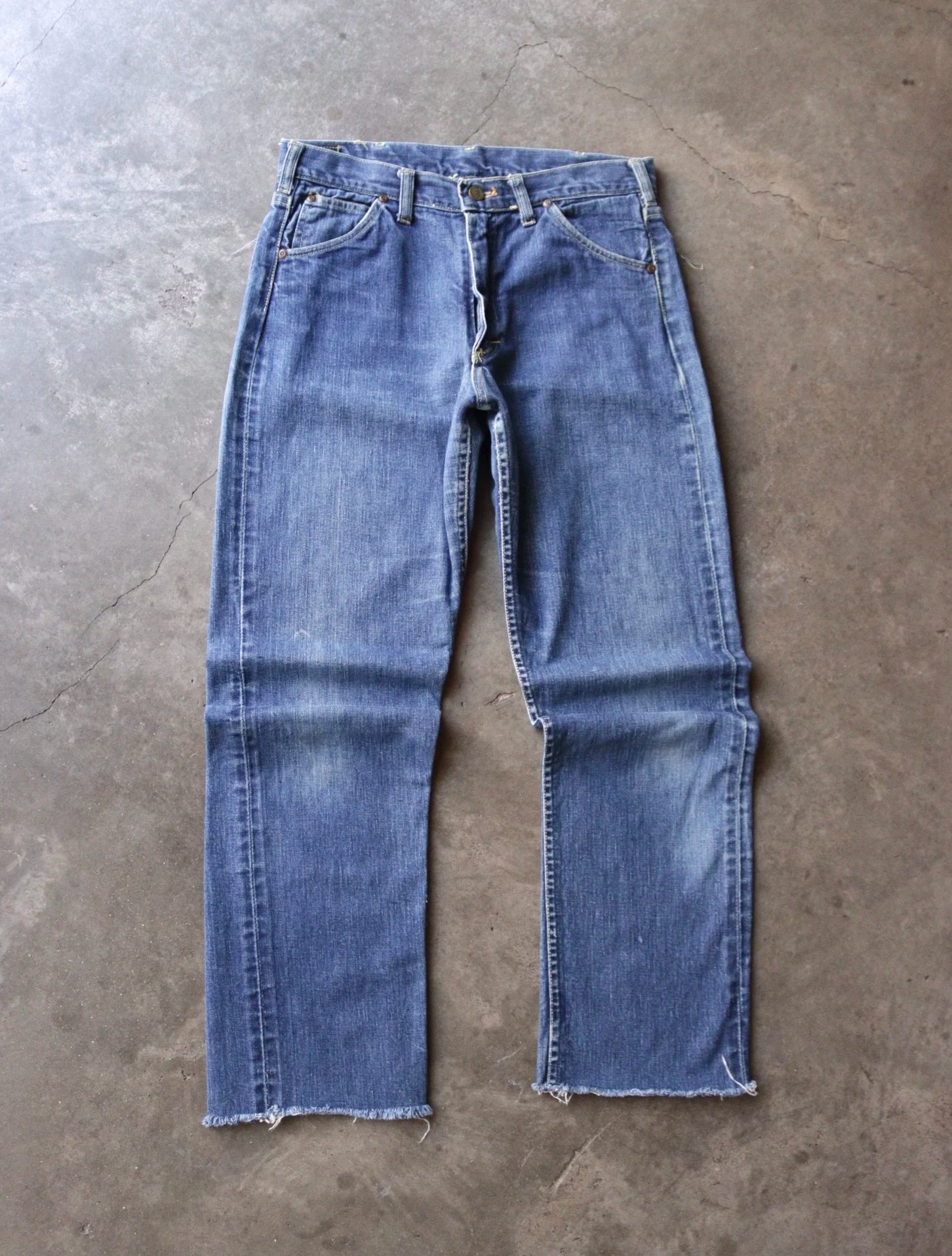 1980S DISTRESSED LEE DENIM PANTS