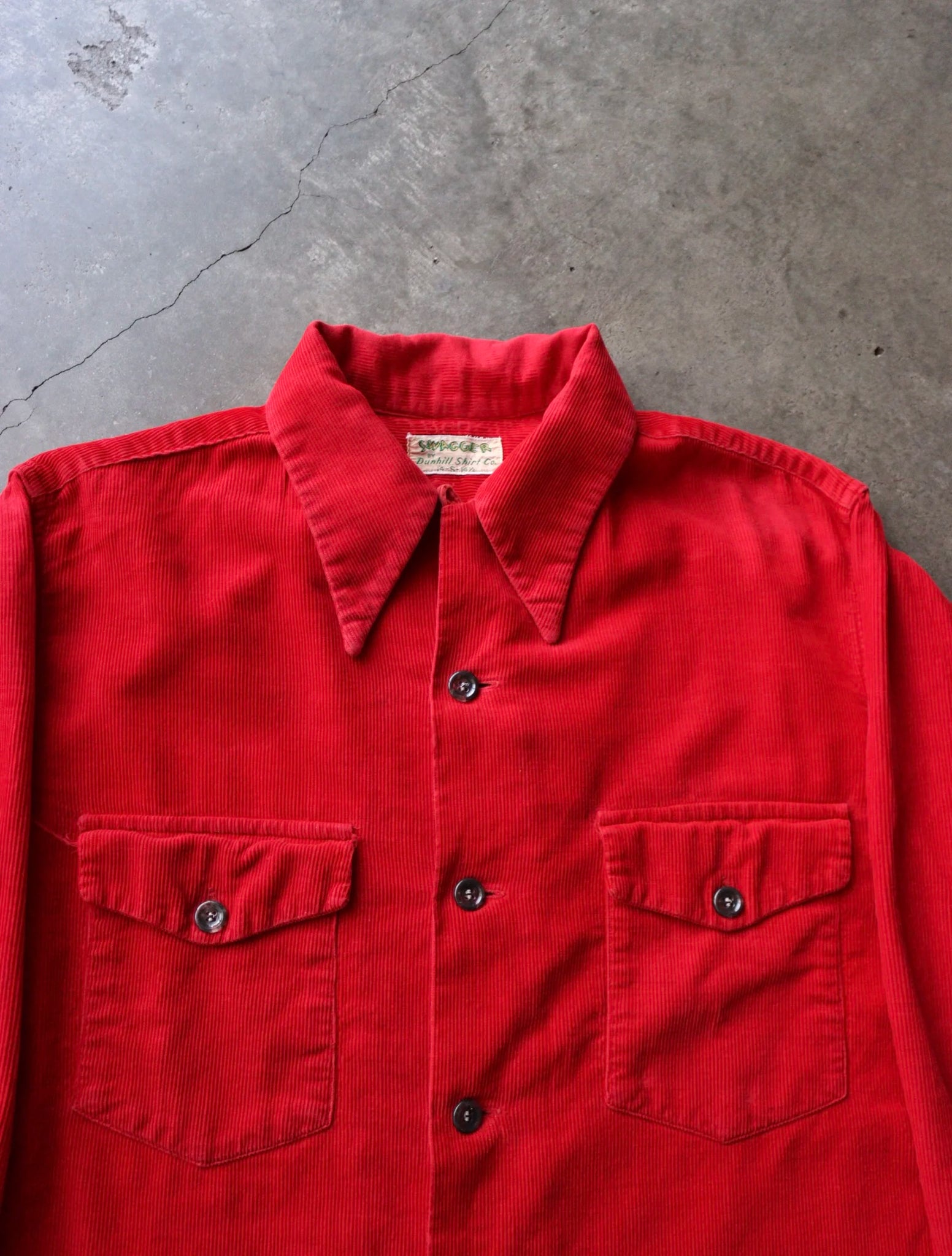 1990S BUTTONED UP CORDUROY L/S SHIRT