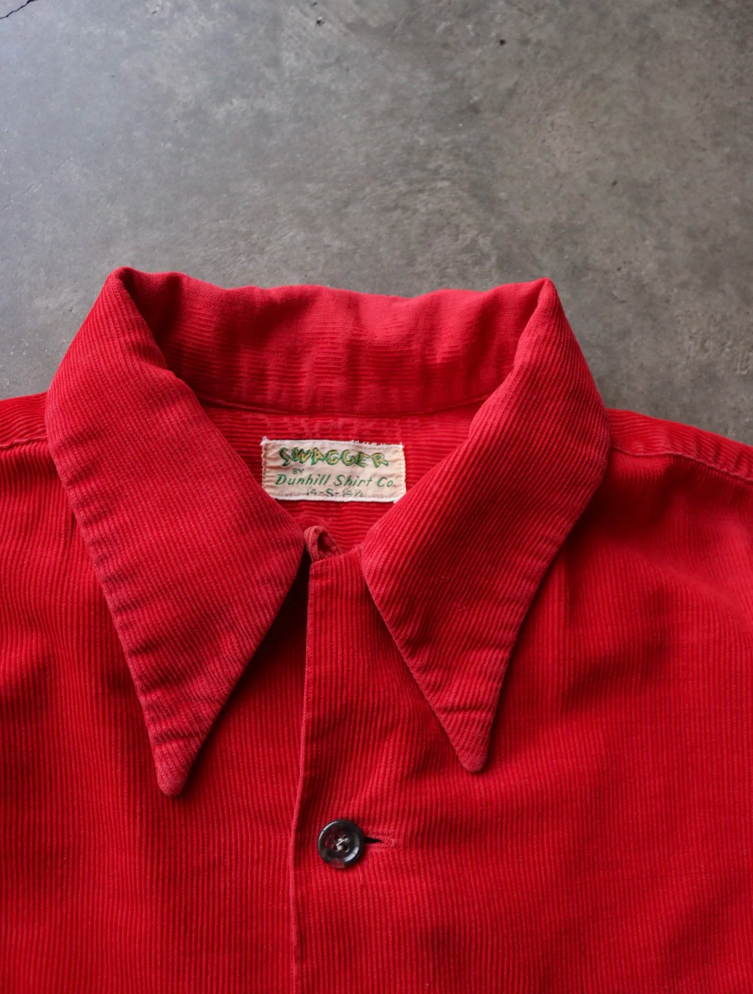1990S BUTTONED UP CORDUROY L/S SHIRT