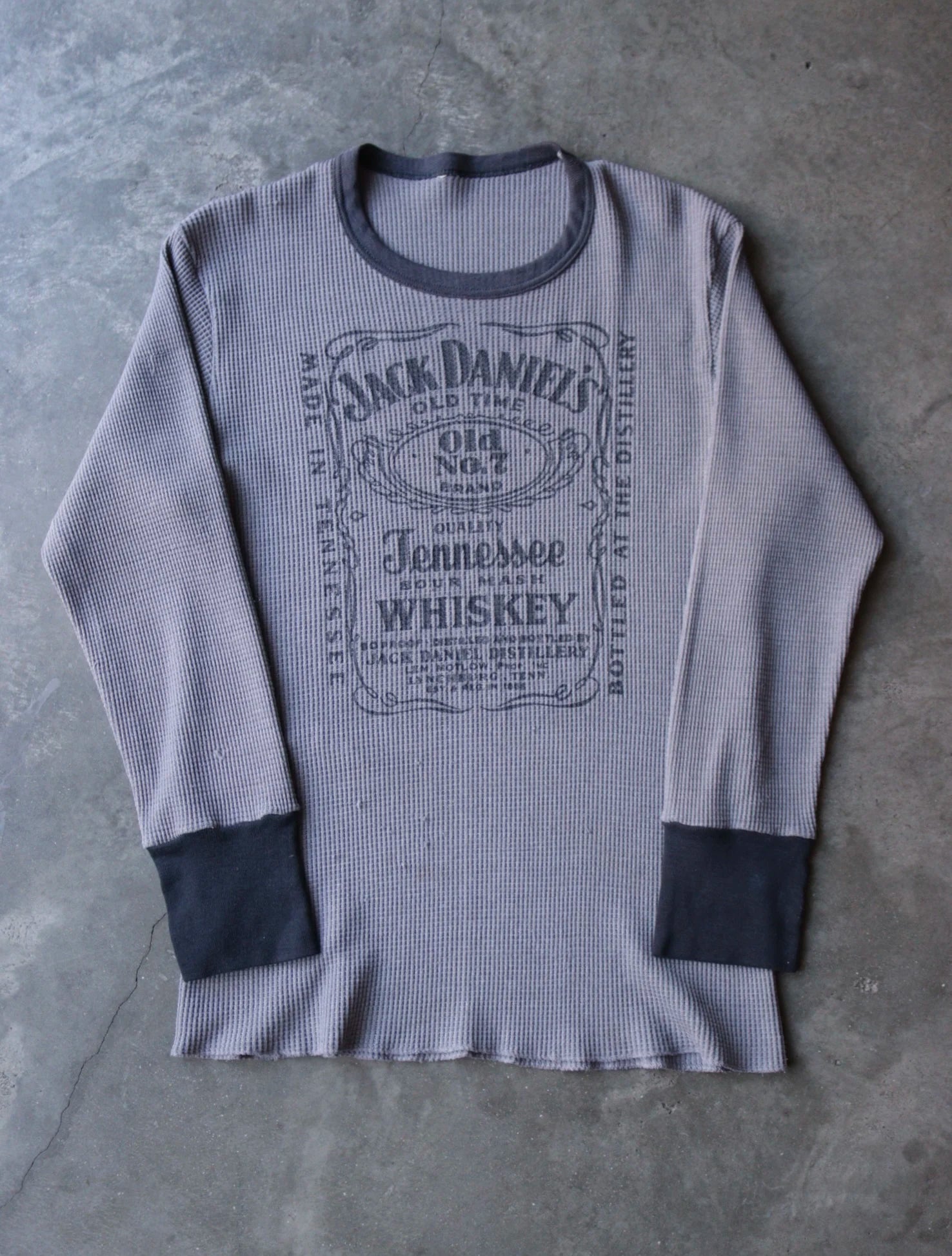 1980S JACK DANIELS THERMAL SHIRT