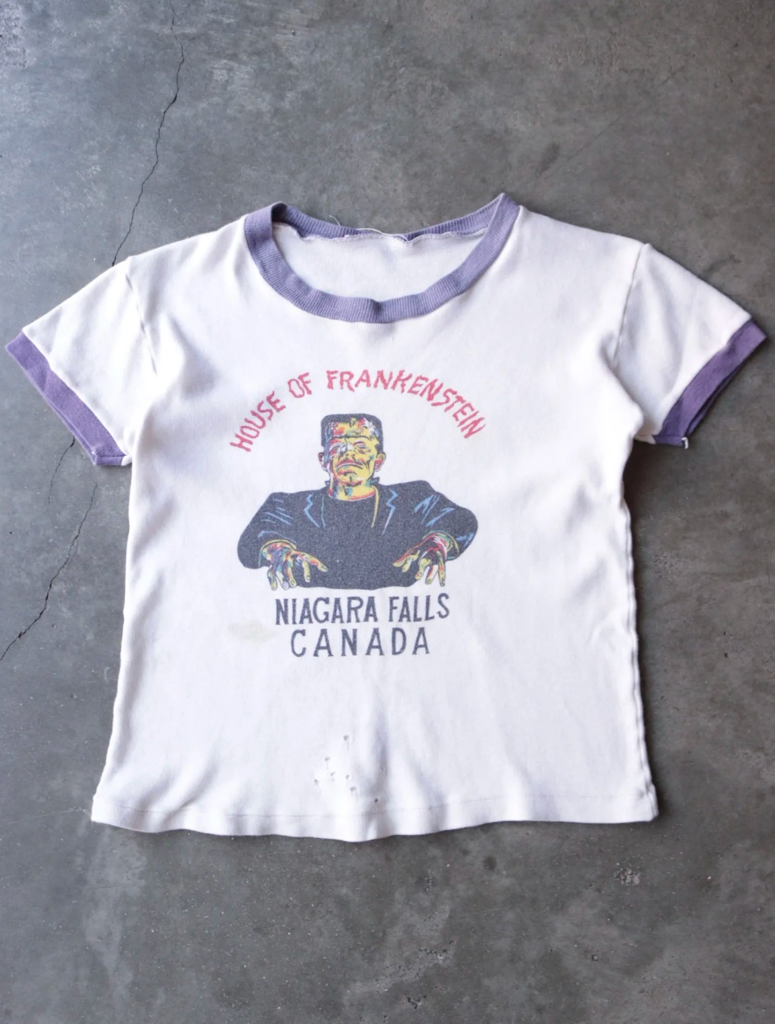 1970S FRANKENSTEIN BABY TEE
