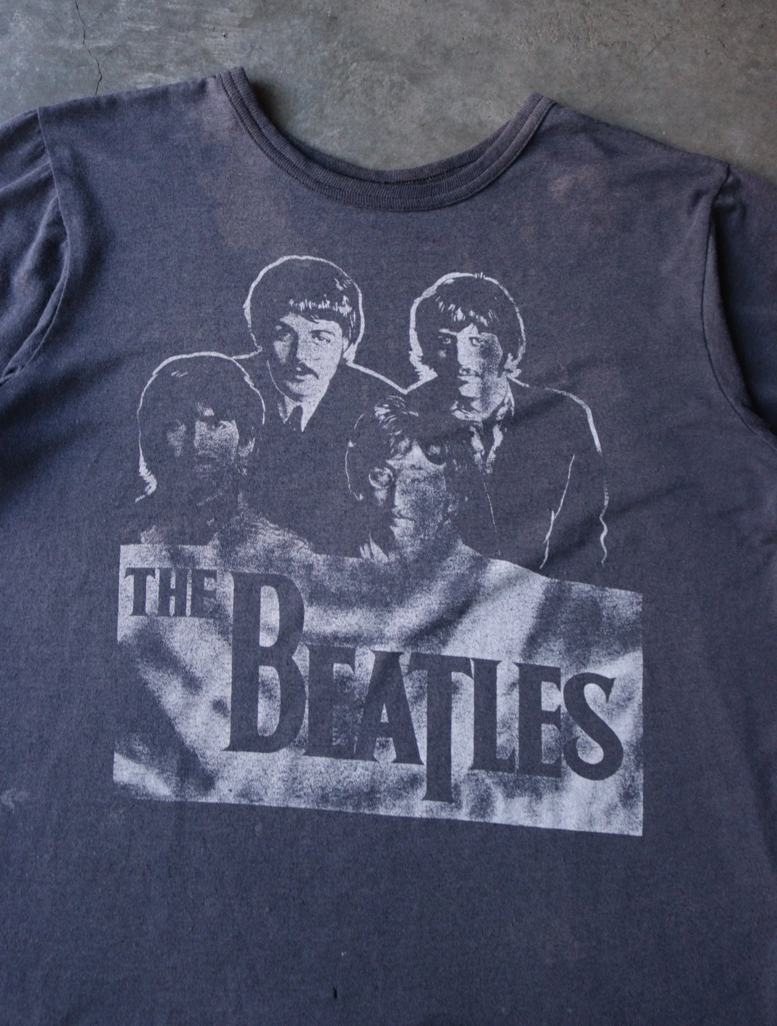 1980S THE BEATLES BAND TEE